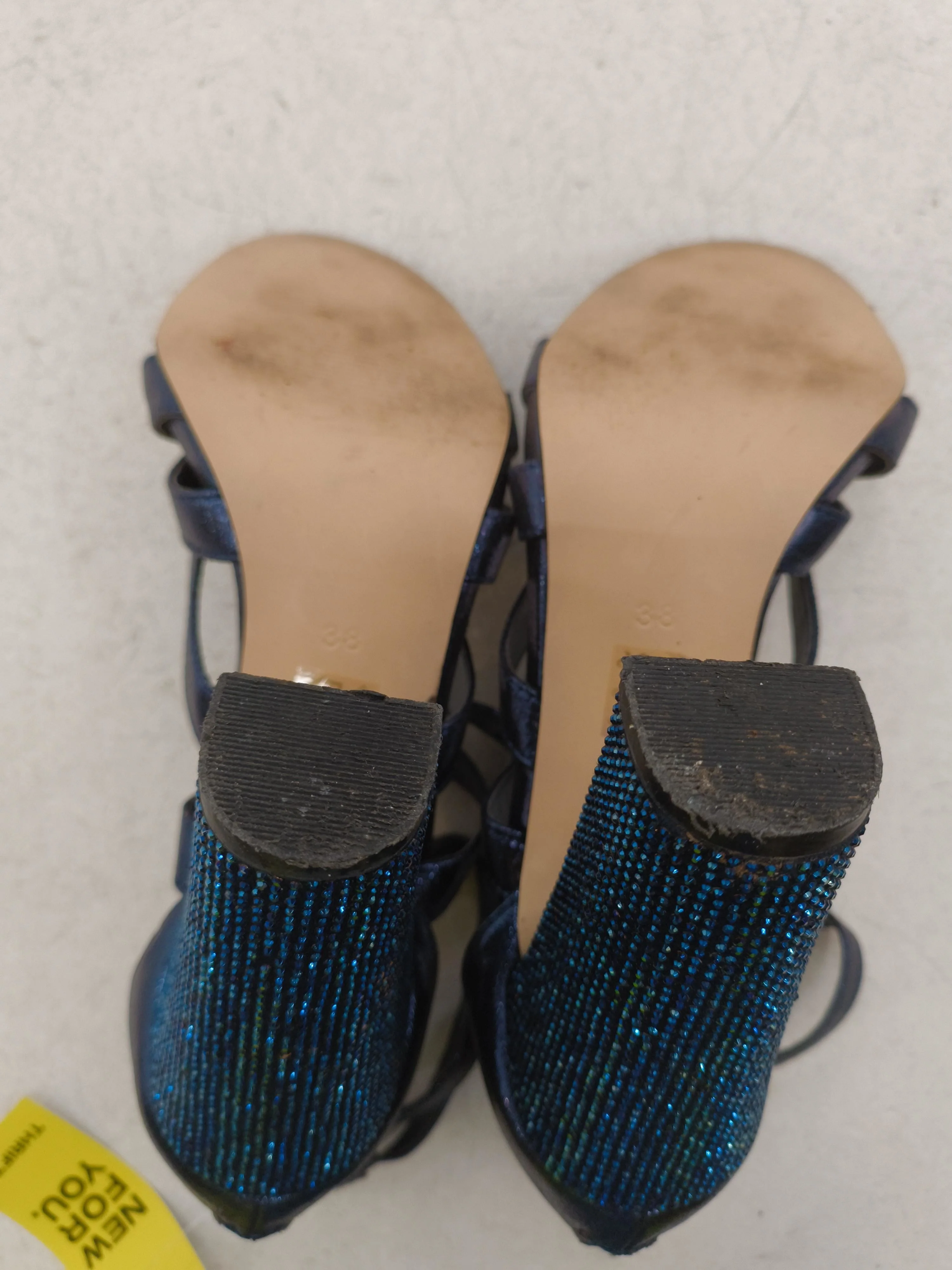 Miss KG Women's Heels UK 5 Blue 100% Faux Leather Strappy - Image 7