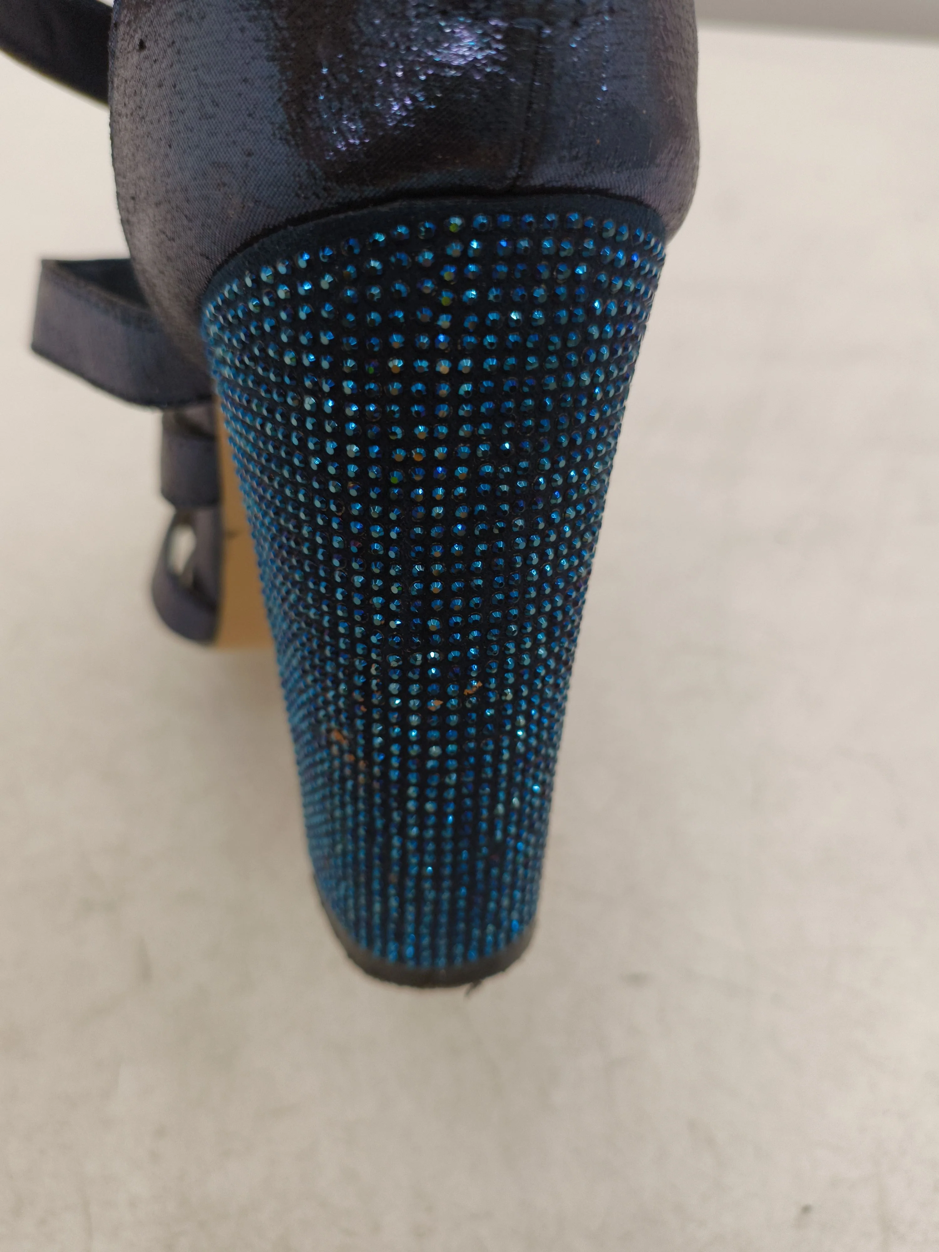 Miss KG Women's Heels UK 5 Blue 100% Faux Leather Strappy - Image 8