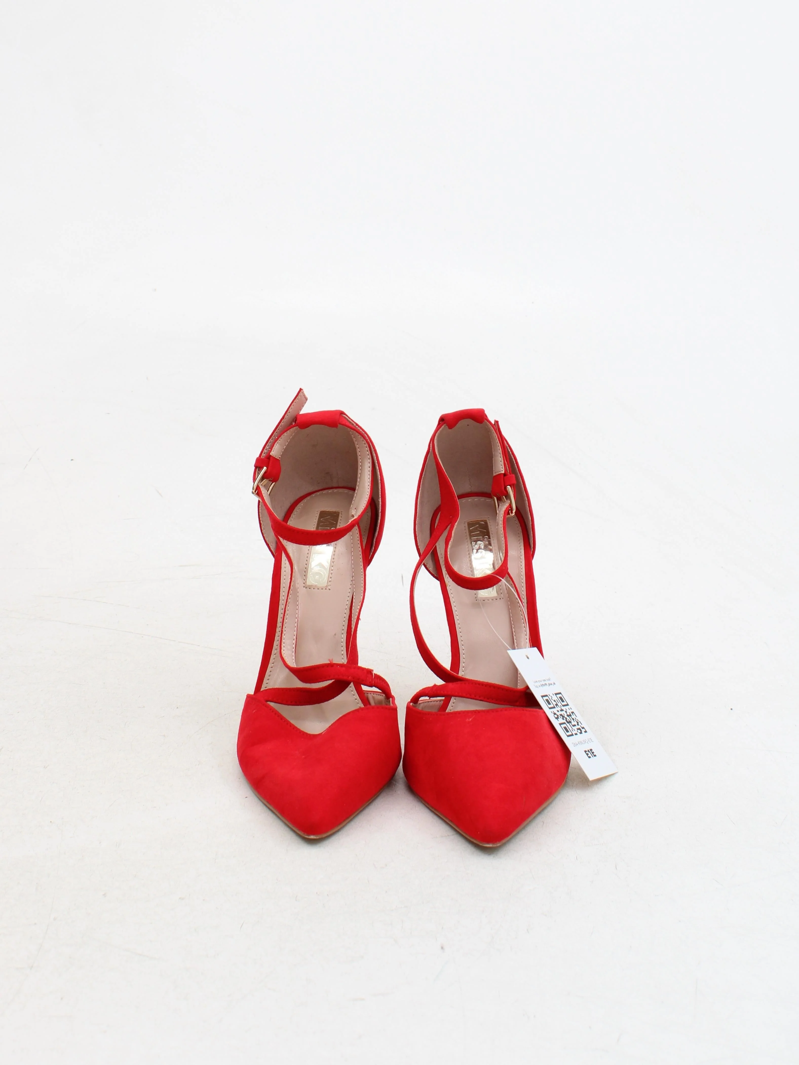 Miss KG Women's Heels UK 5 Red 100% Suede Court - Image 2