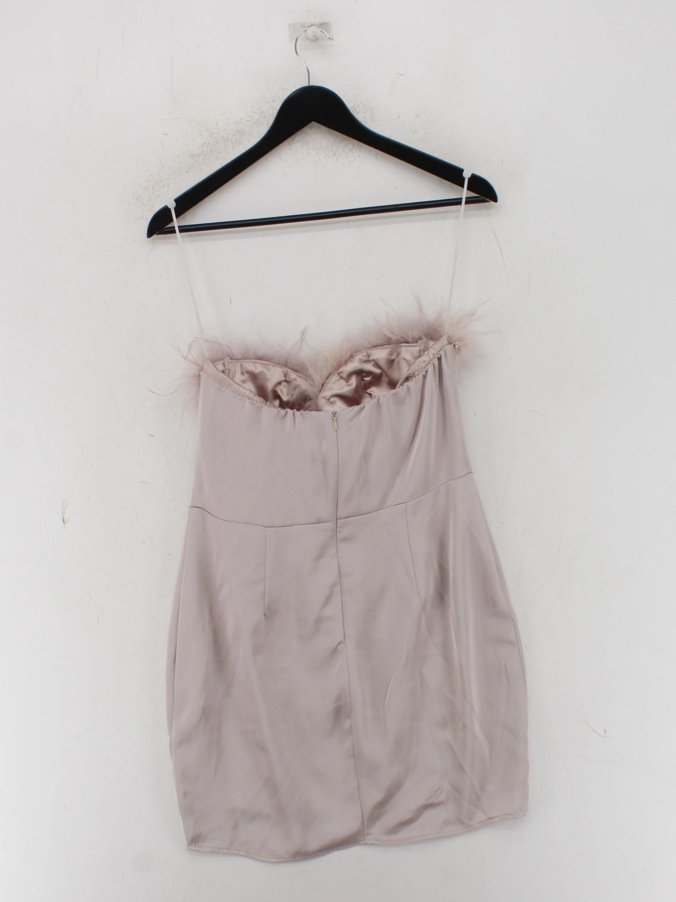 misspap Bodycon Mini Dress UK12 in Cream - Image 2