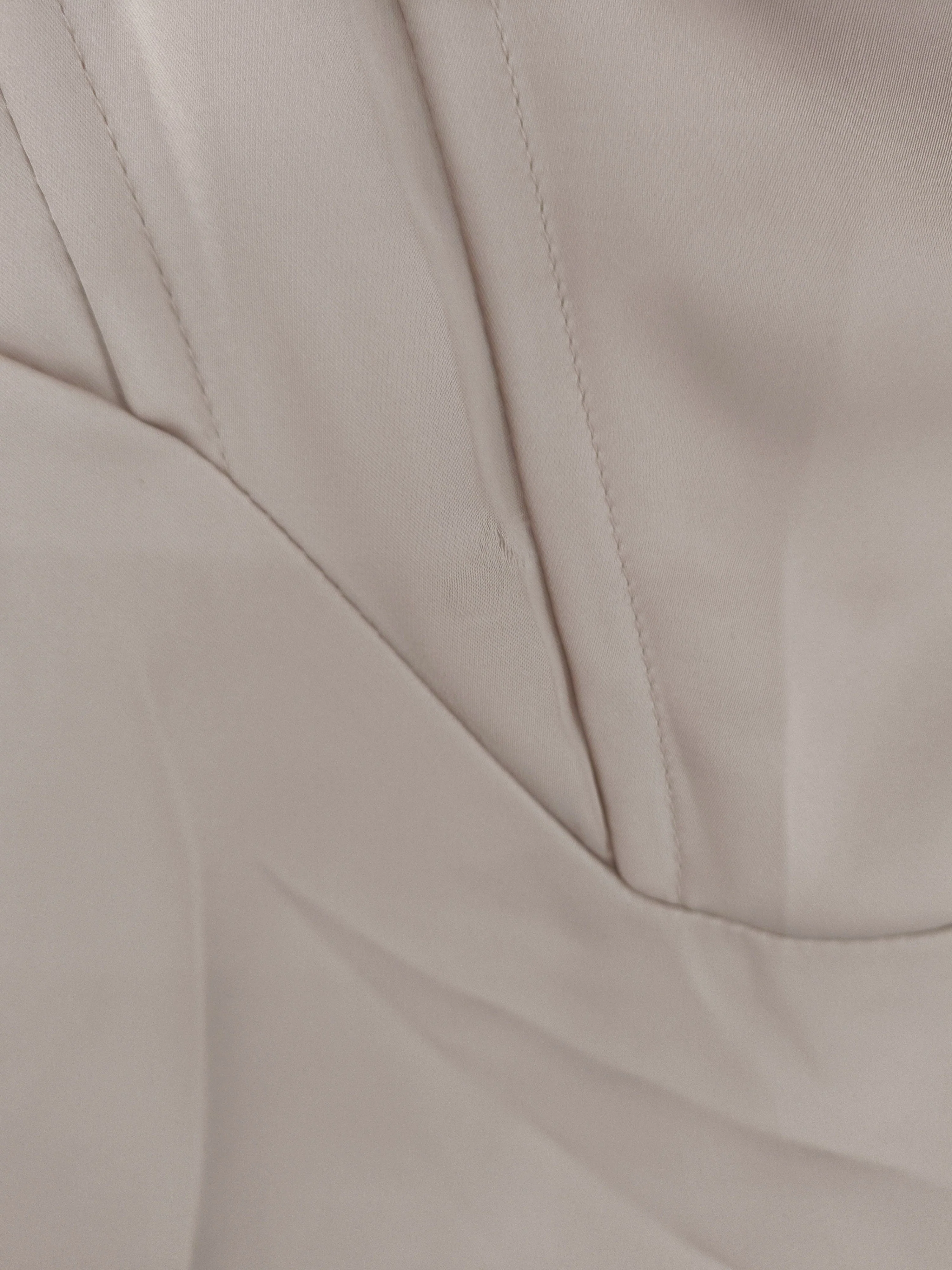 misspap Bodycon Mini Dress UK12 in Cream - Image 6