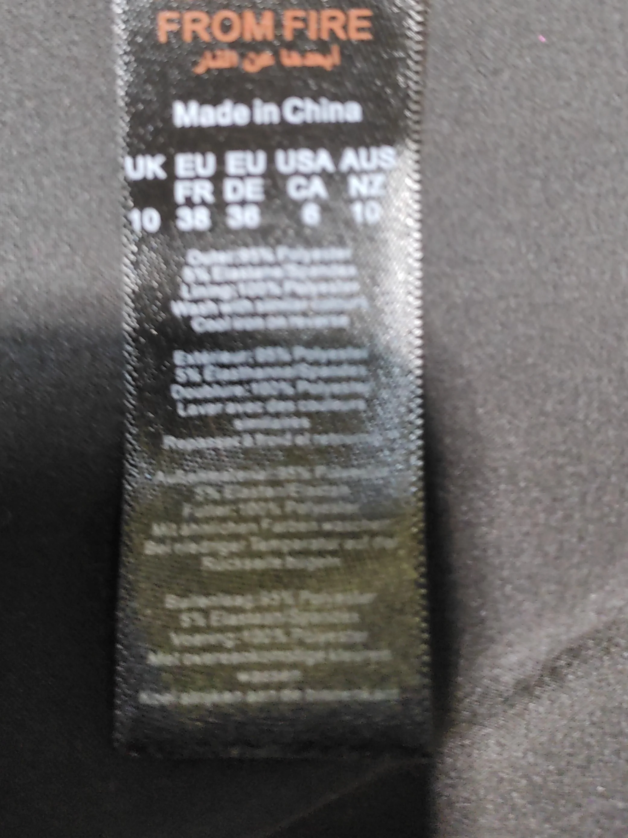misspap Maxi Dress UK10 in Black - Image 6