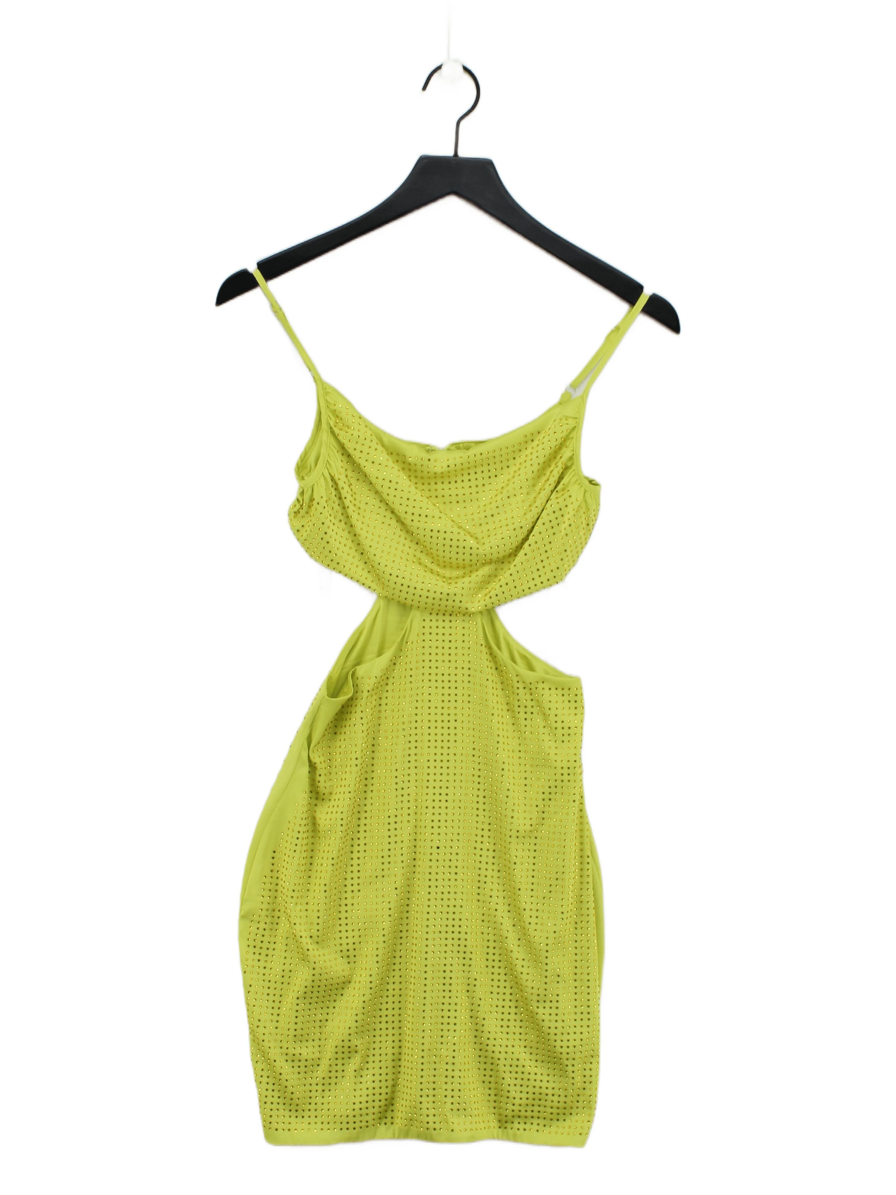 misspap Mini Dress UK8 in Yellow