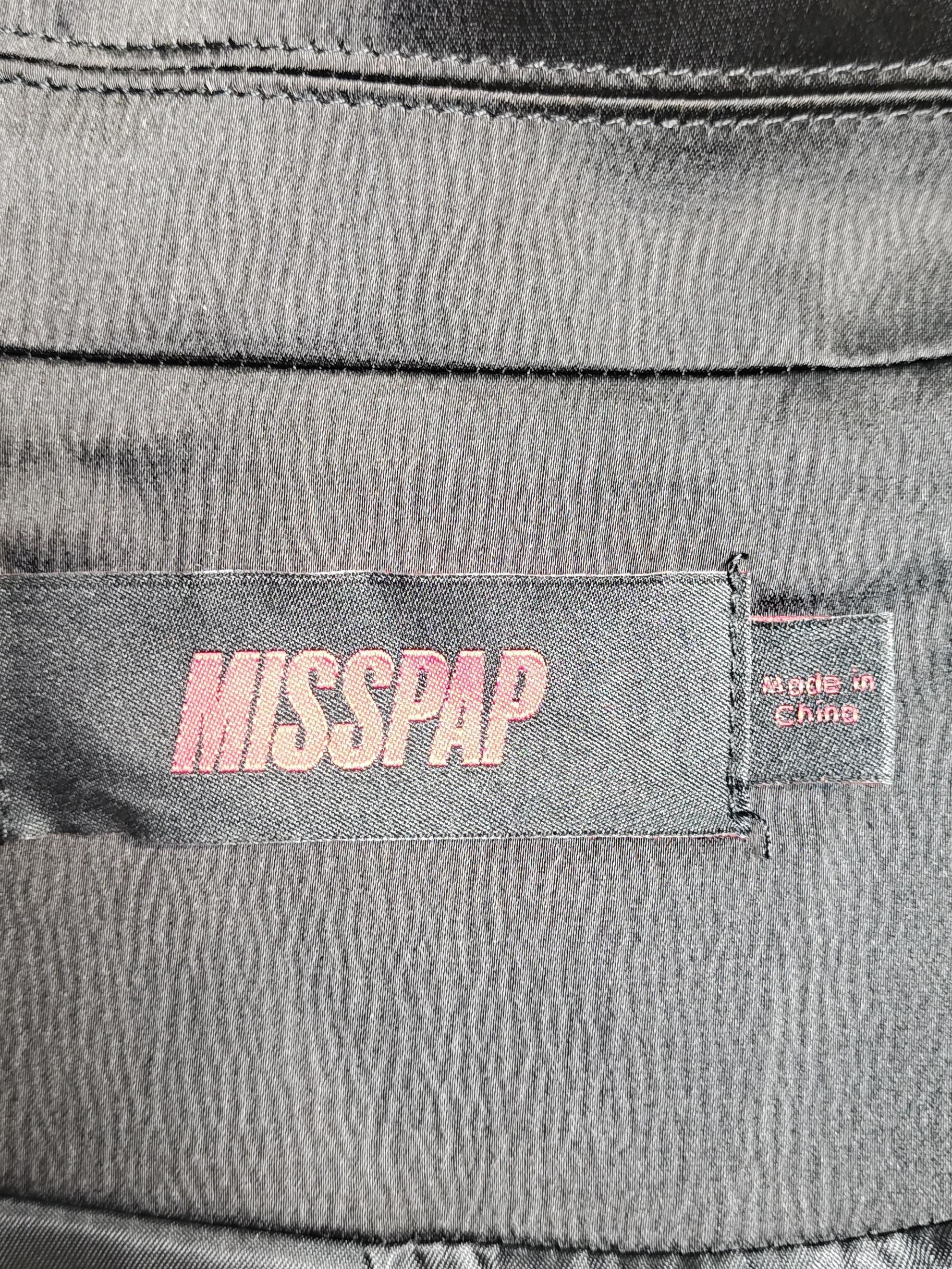 Misspap Women's Blazer UK 10 Black Polyester with Elastane Overcoat - Image 6
