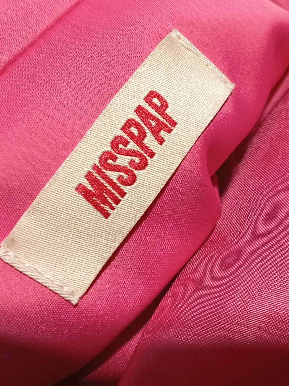 Misspap Women's Blazer XXL Pink 100% Polyester Overcoat - Image 5