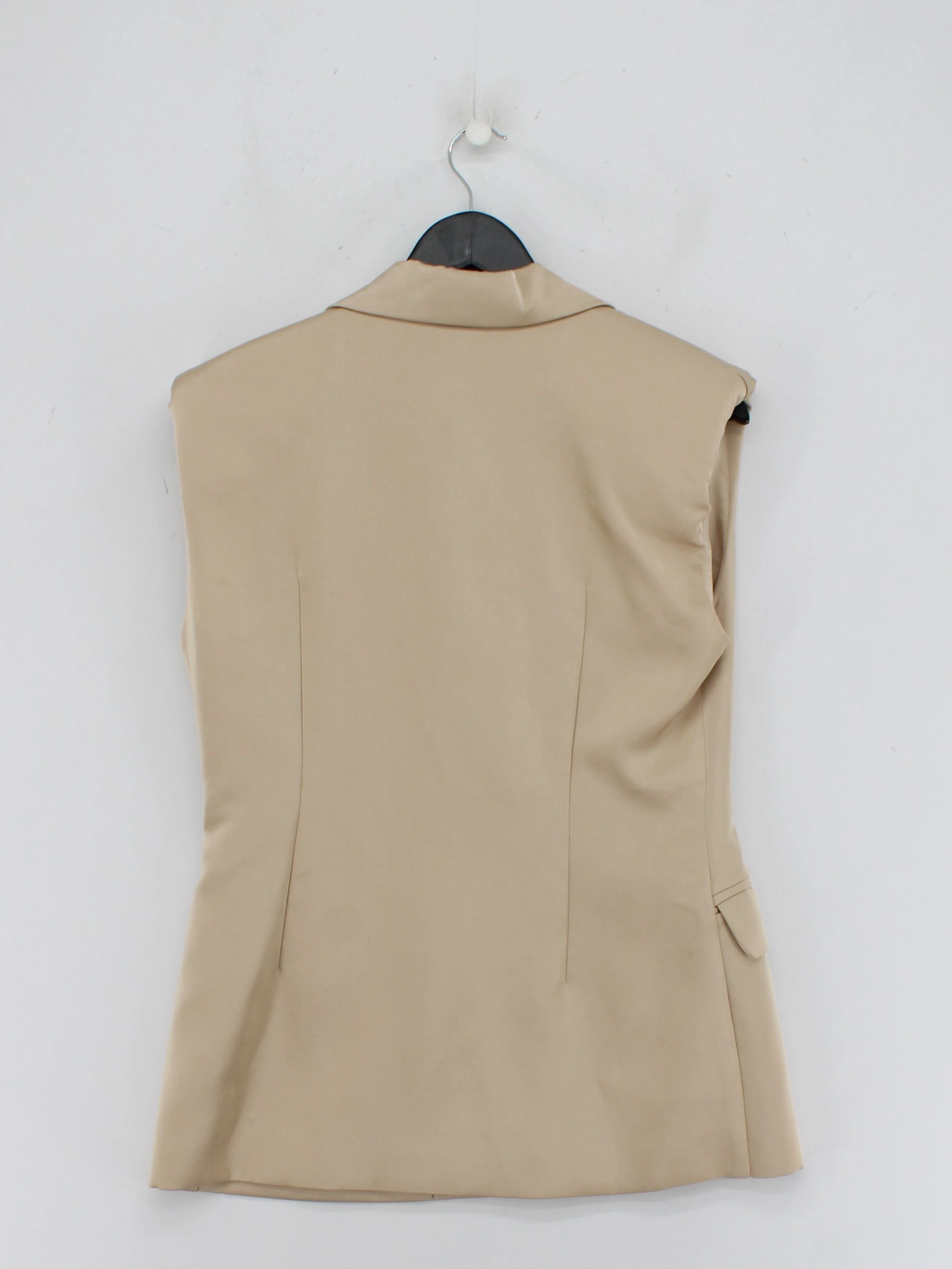Misspap Women's Coat UK 10 Tan 100% Polyester Overcoat - Image 2