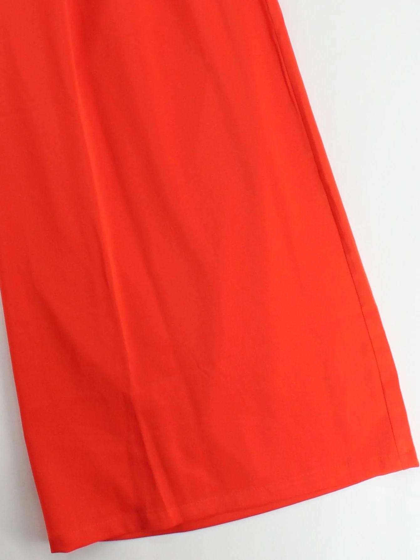 Misspap Women's Trousers UK 10 Orange Polyester with Elastane Sweatpants - Image 4