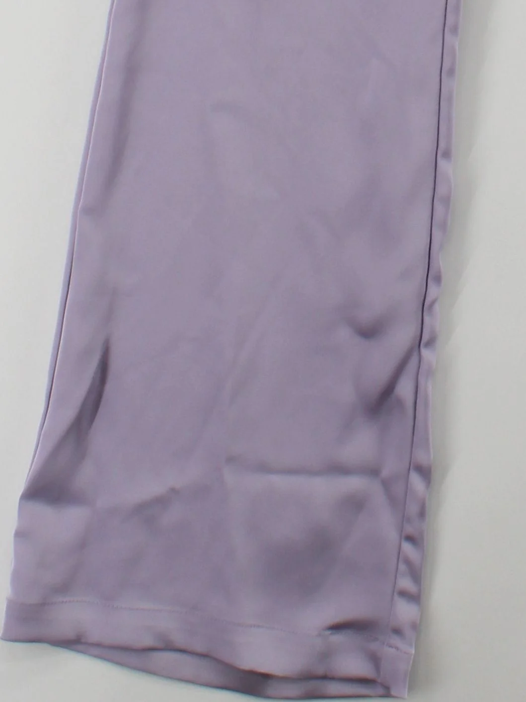 Misspap Women's Trousers UK 8 Purple 100% Polyester Wide-Leg Chino - Image 4