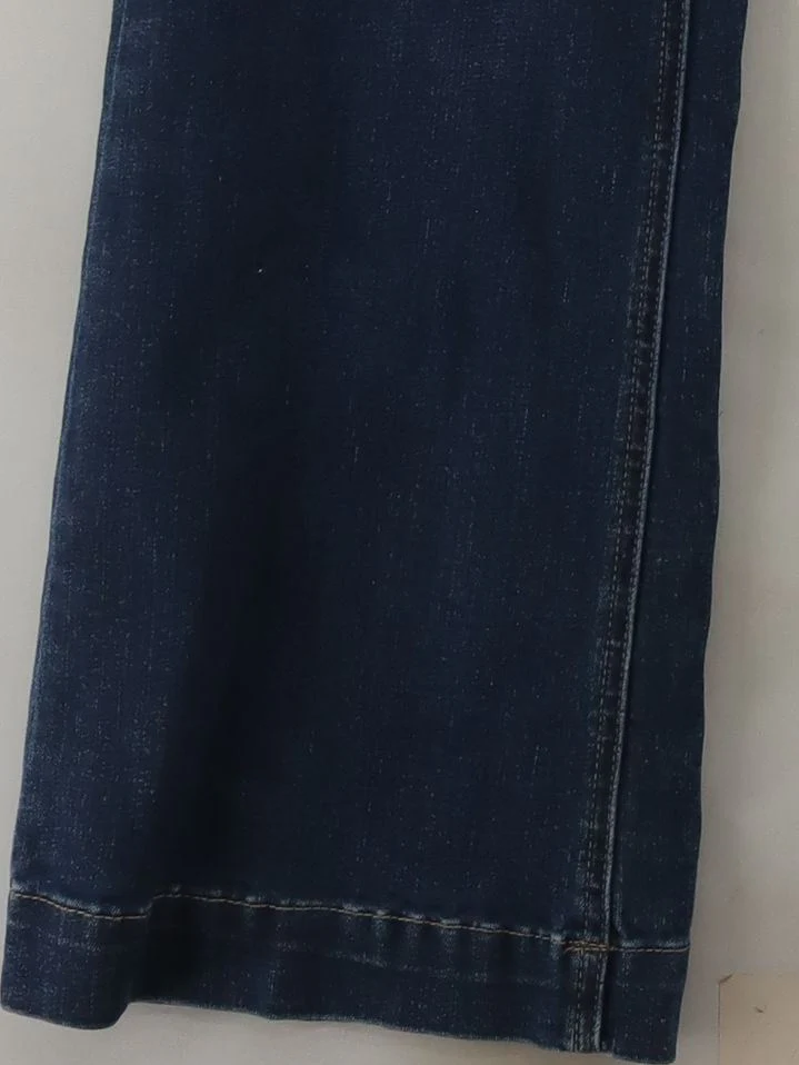 MKT Studio Women's Jeans W 30 in Blue Cotton with Polyester, Elastane Flared - Image 4