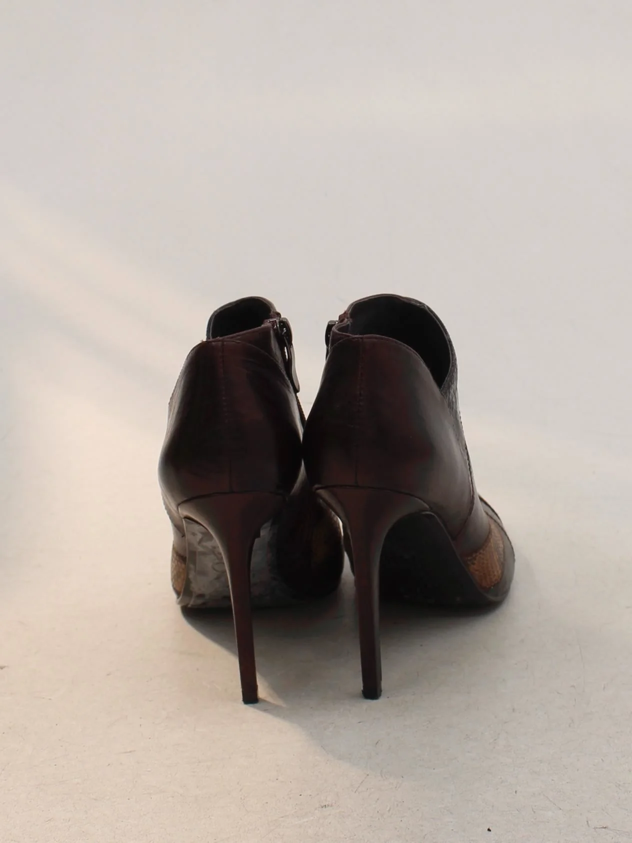 Moda In Pelle Women's Boots UK 5 Multi Animal Print 100% Leather Platform - Image 3
