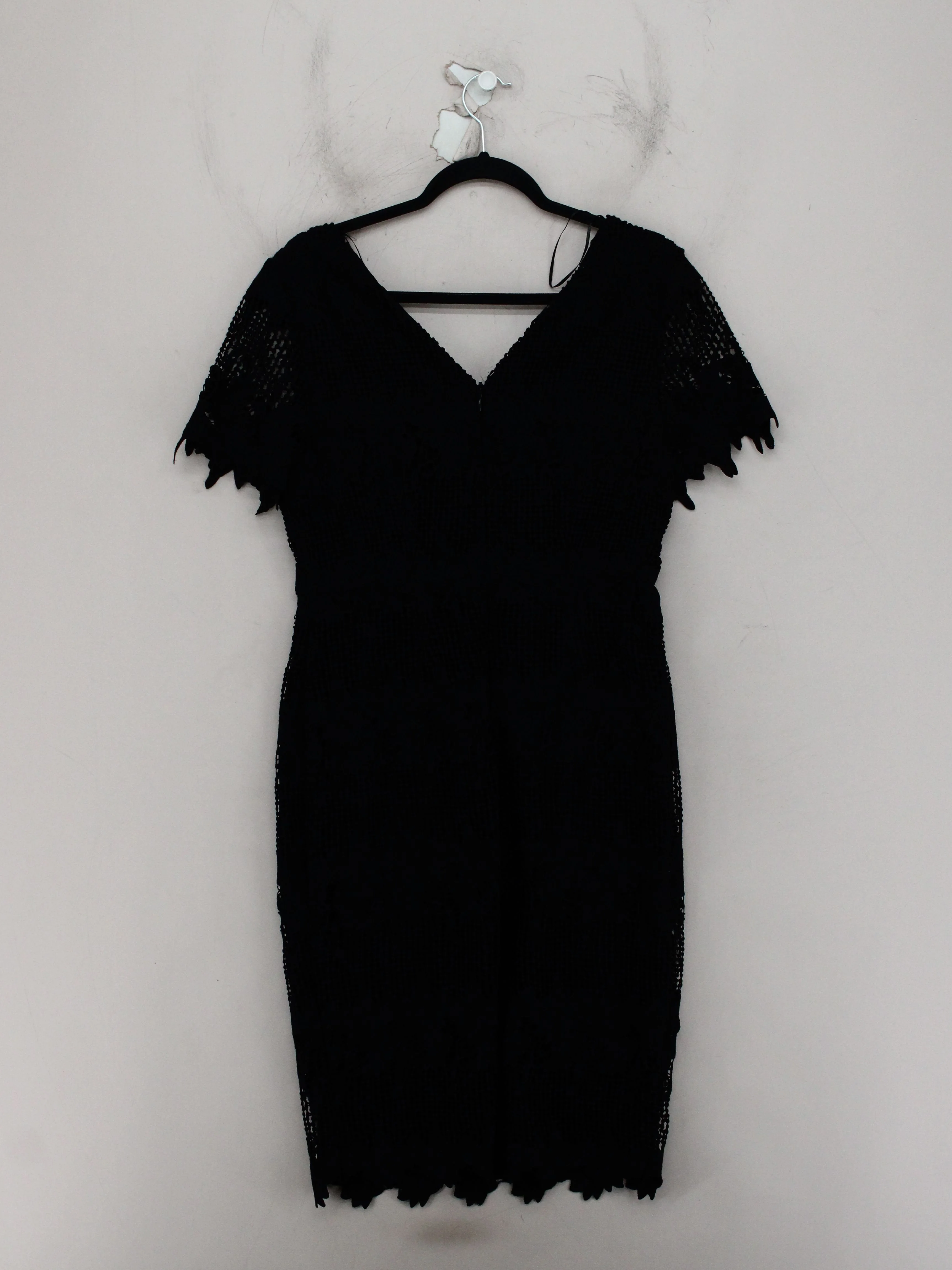 Monsoon Bodycon Midi Dress UK14 in Black - Image 2