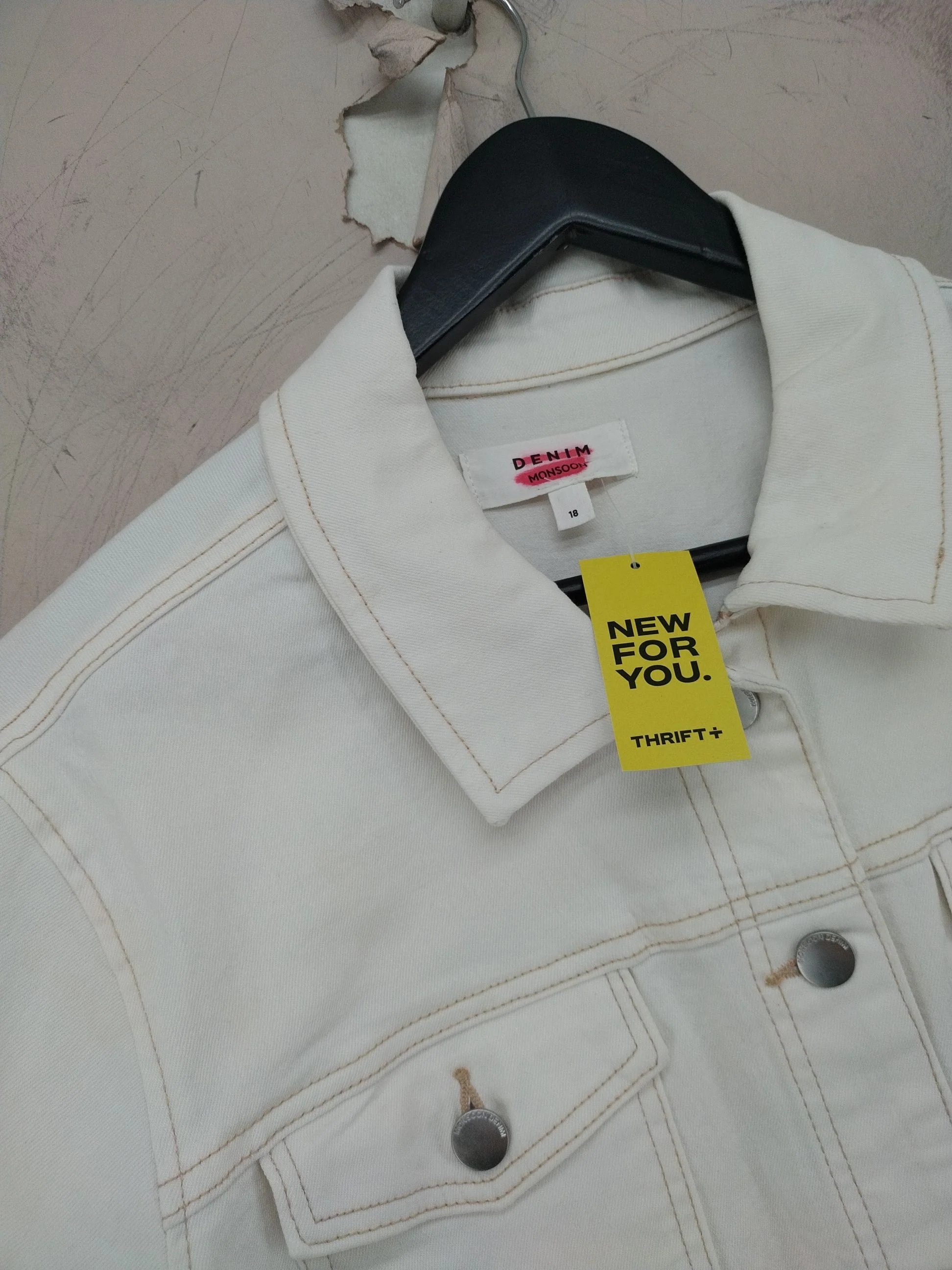 Monsoon Bomber Jacket jacket white - Image 5
