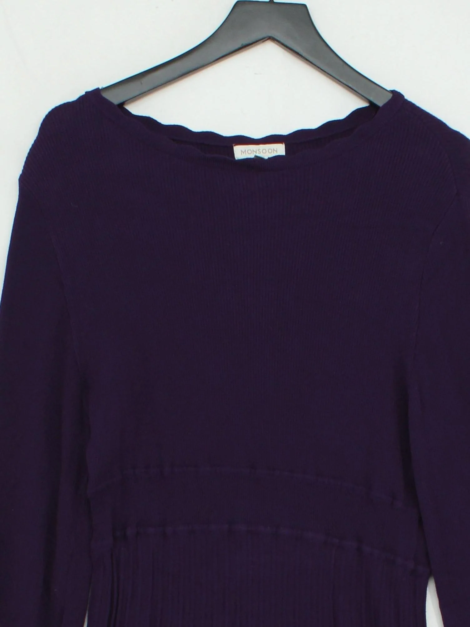 Monsoon Jumper Midi Dress XL in Purple - Image 3