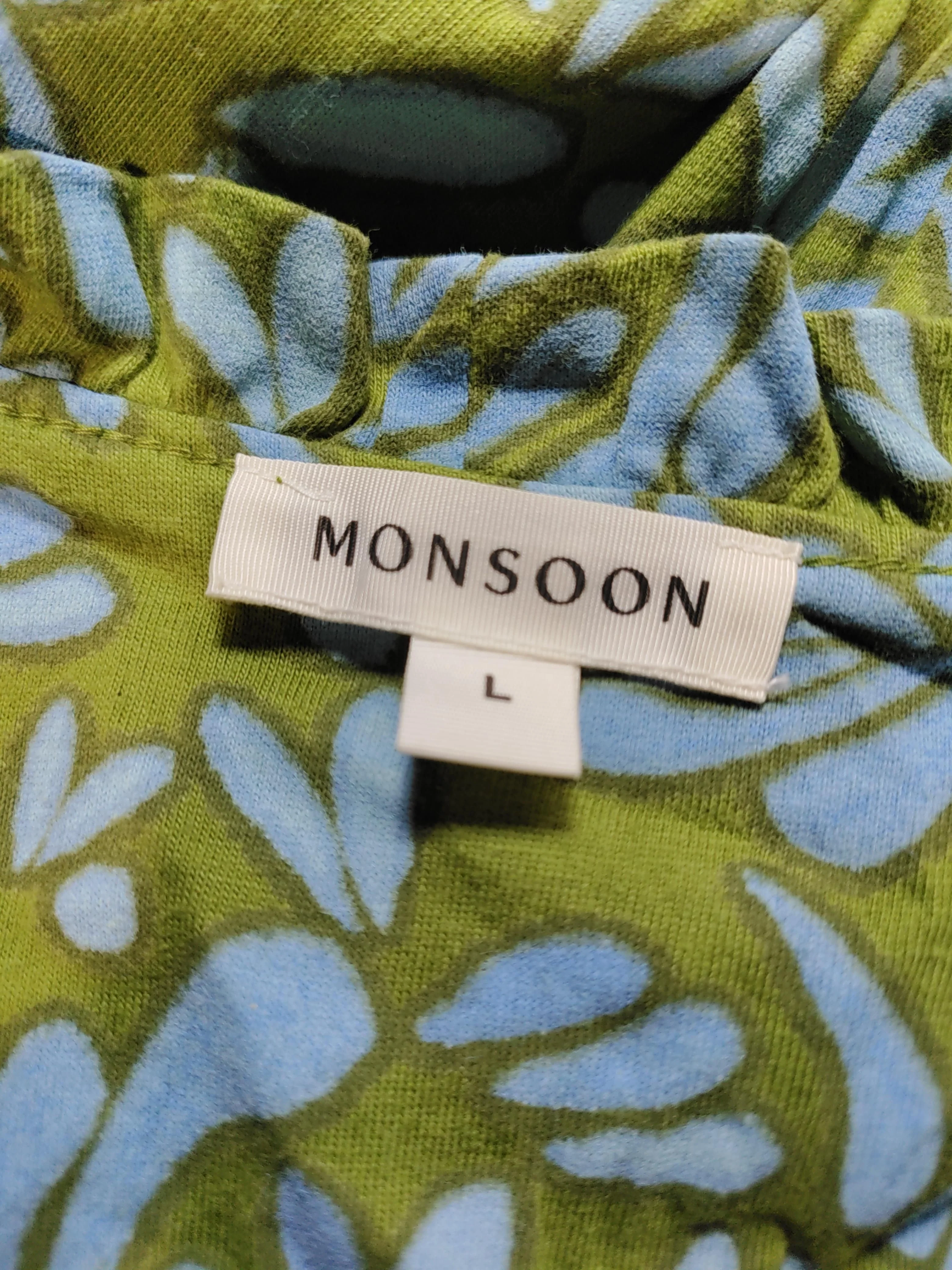 Monsoon Maxi Dress L in Green - Image 5