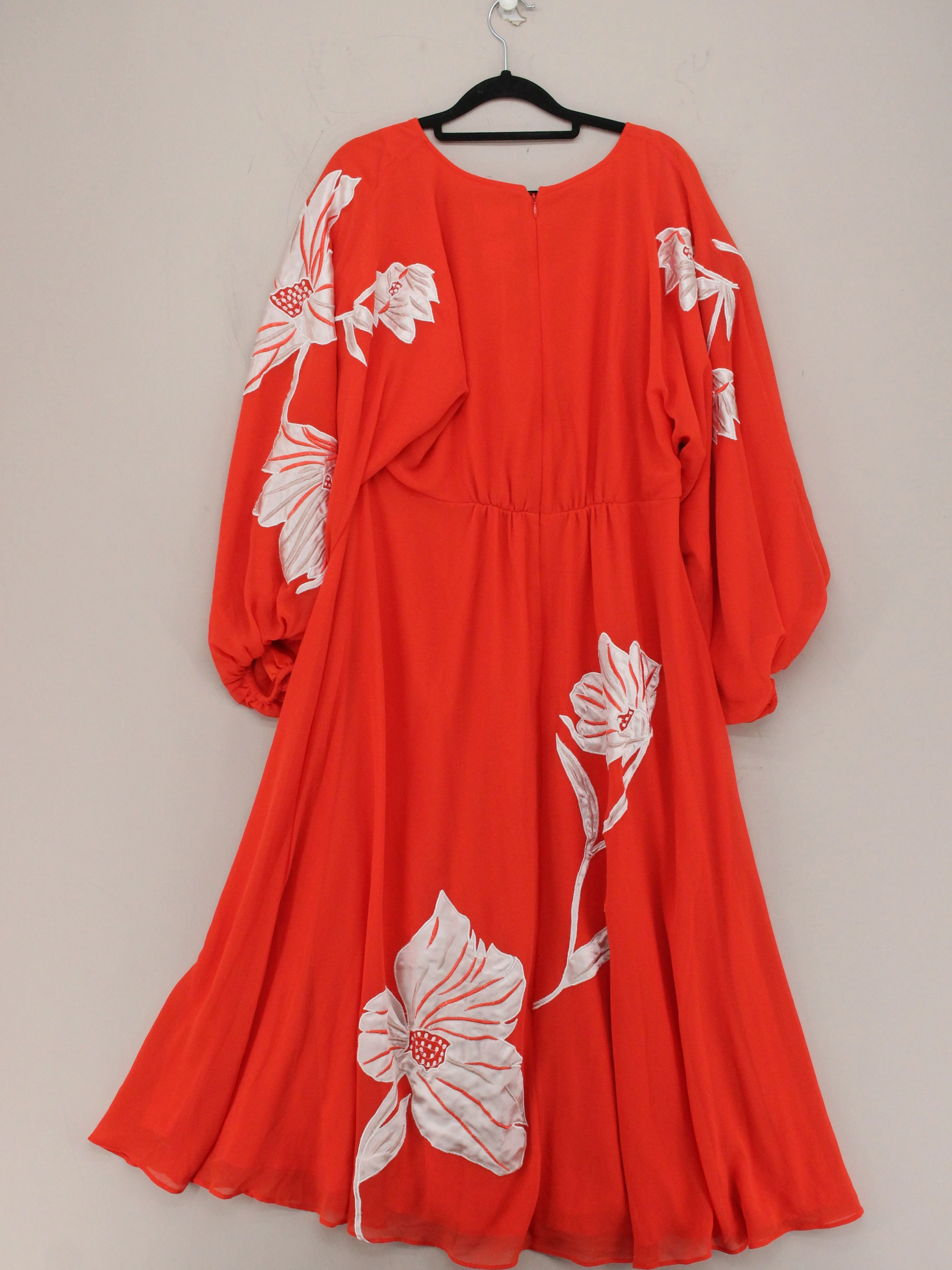 Monsoon Maxi Dress UK14 in Orange - Image 2