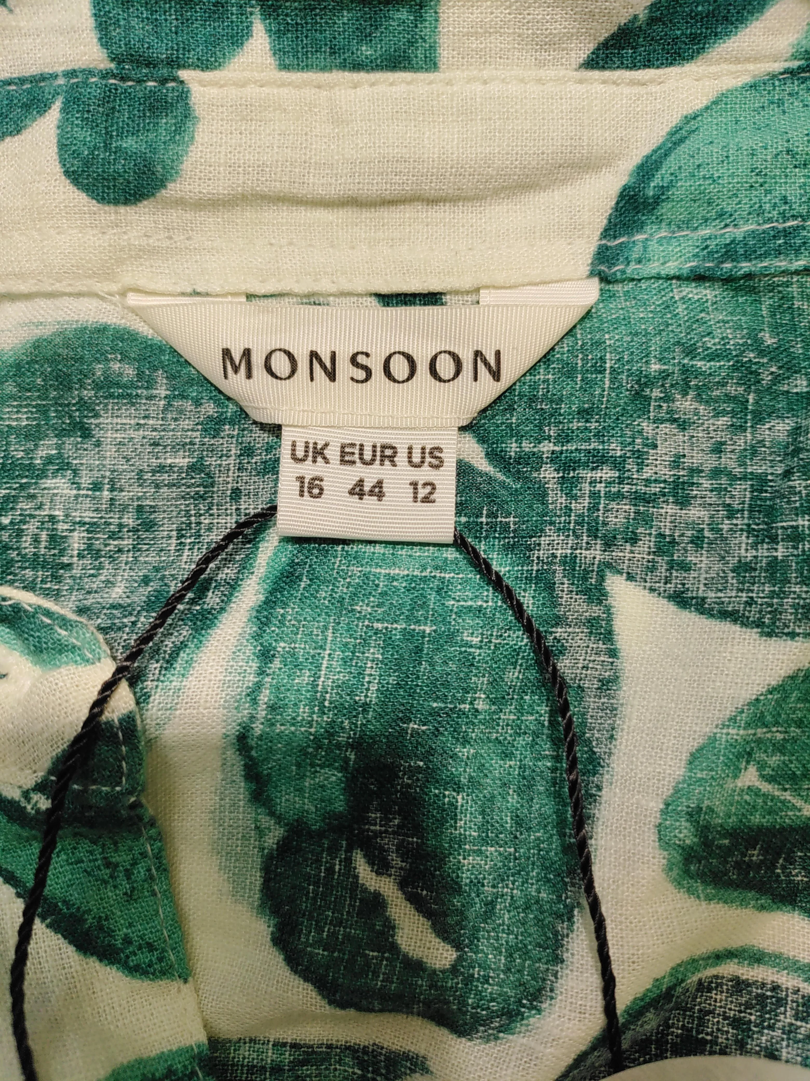 Monsoon Shirt Maxi Dress UK16 in White - Image 5