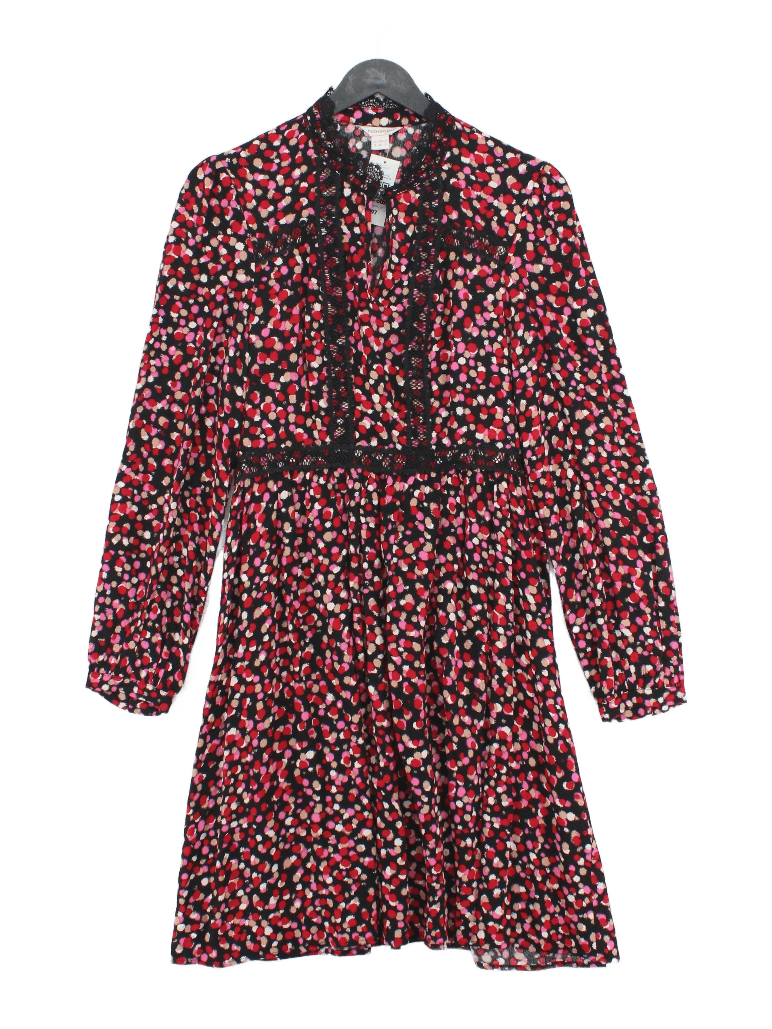 Monsoon Shirt Mini Dress UK8 in Multi
