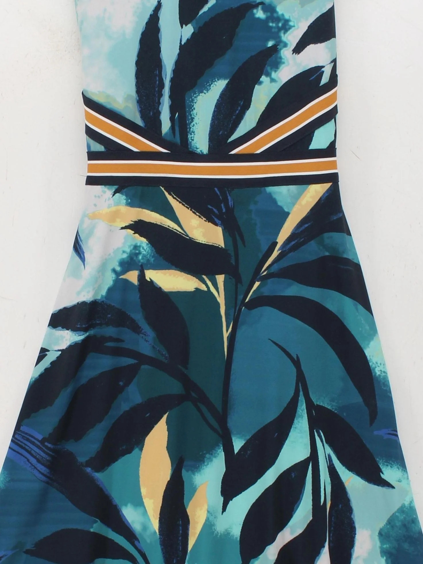 Monsoon Skater Midi Dress UK8 in Blue - Image 3
