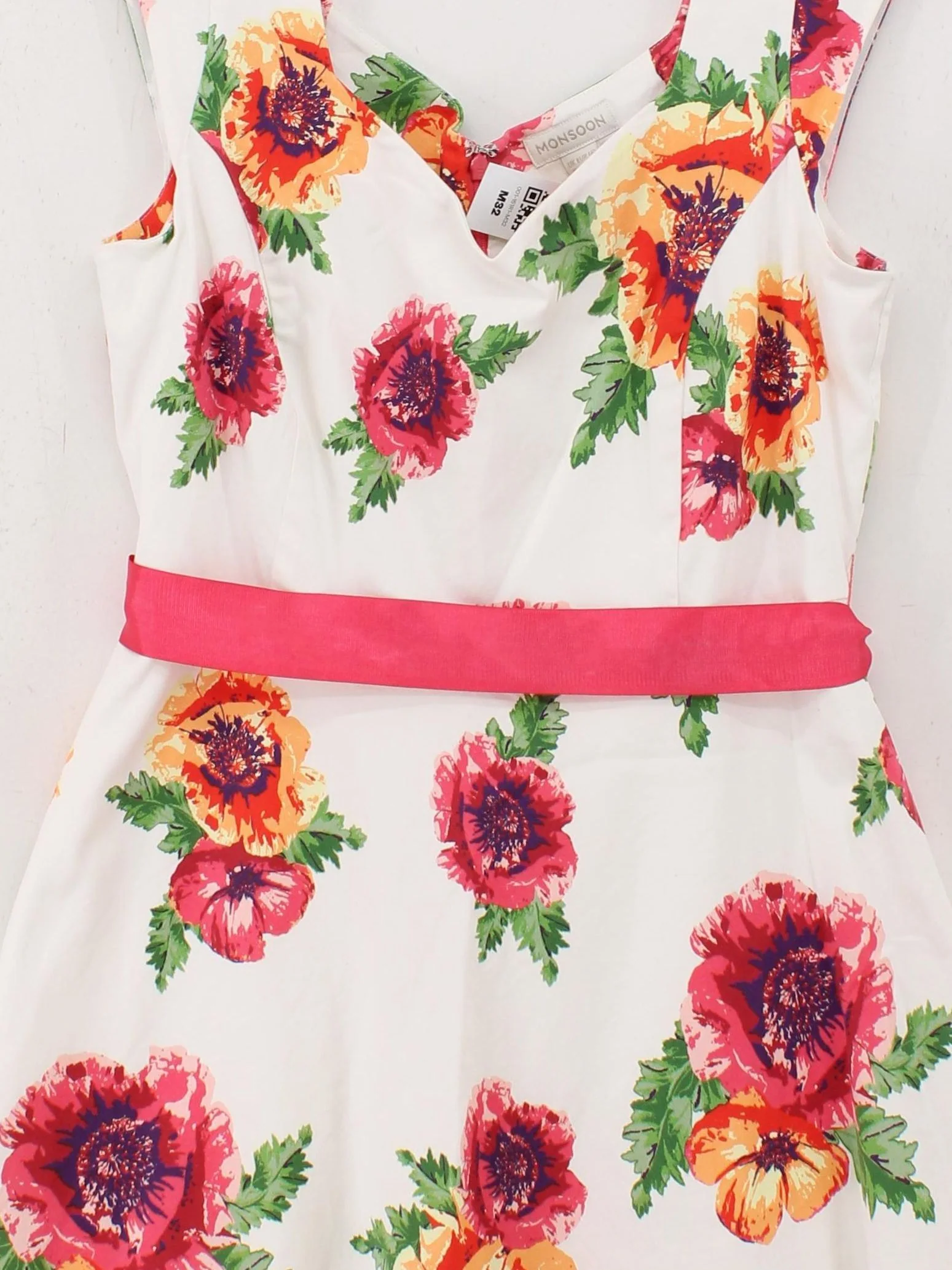 Monsoon Skater Mini Dress UK16 in Multi - Image 3