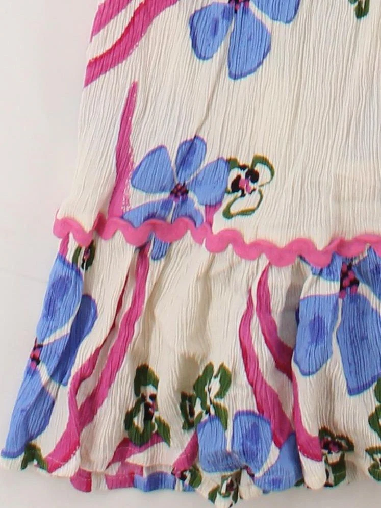 Monsoon Slip Midi Dress M in Multi - Image 4
