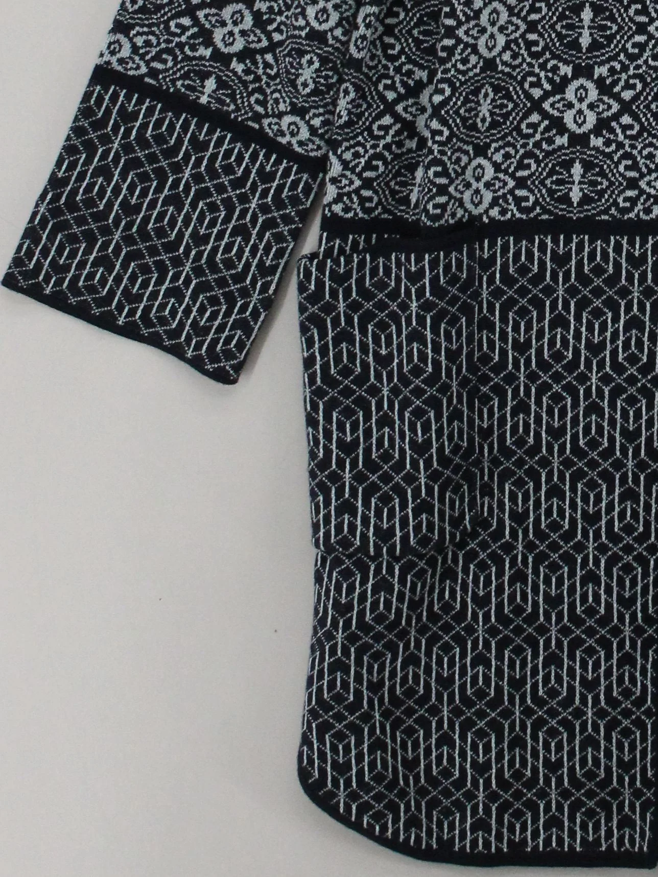Monsoon Women's Cardigan UK 10 Black Cotton with Polyamide Cardigan - Image 4