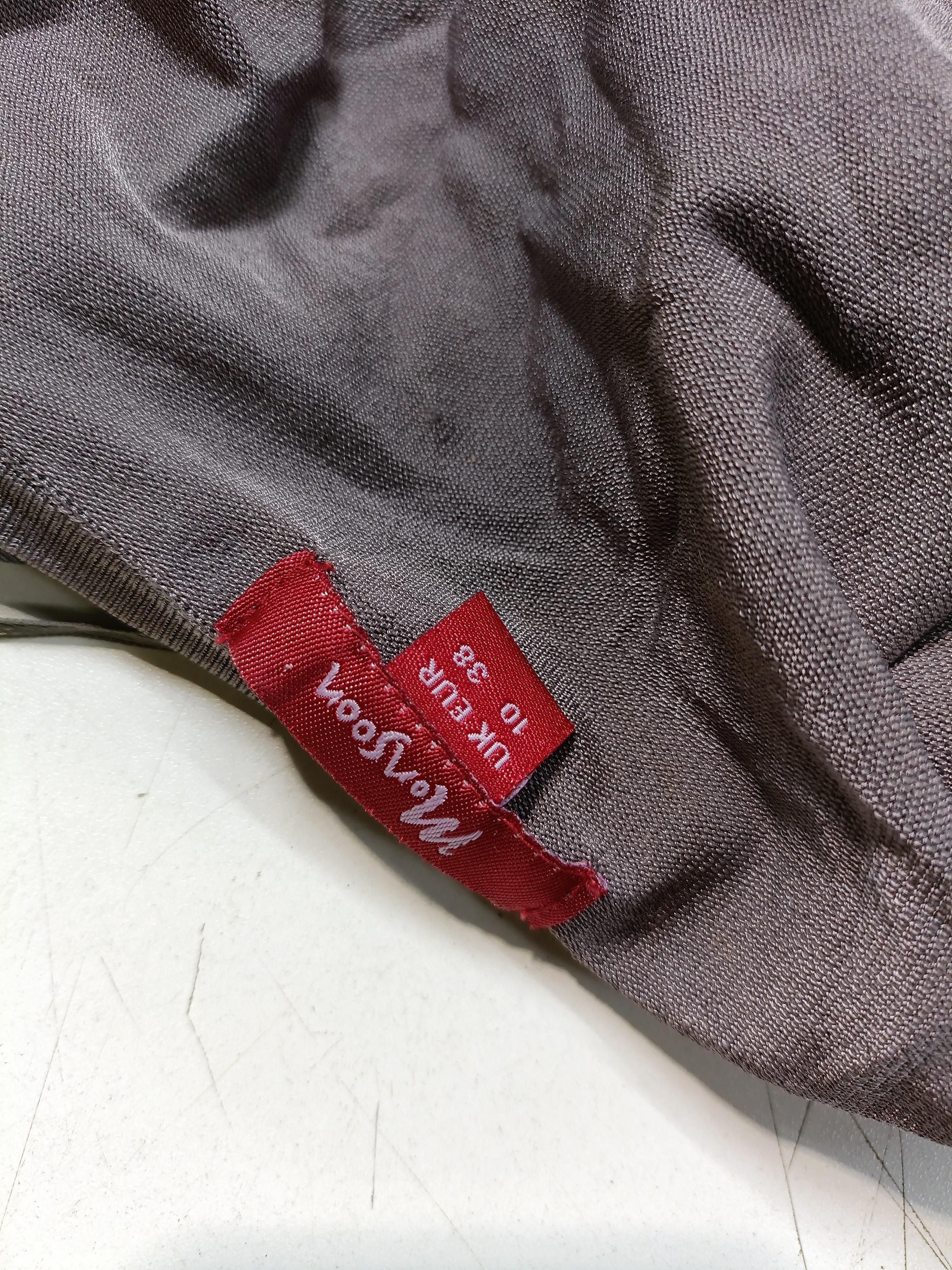 Monsoon Women's Cardigan UK 10 Brown Viscose with Nylon V-Neck Cardigan - Image 5