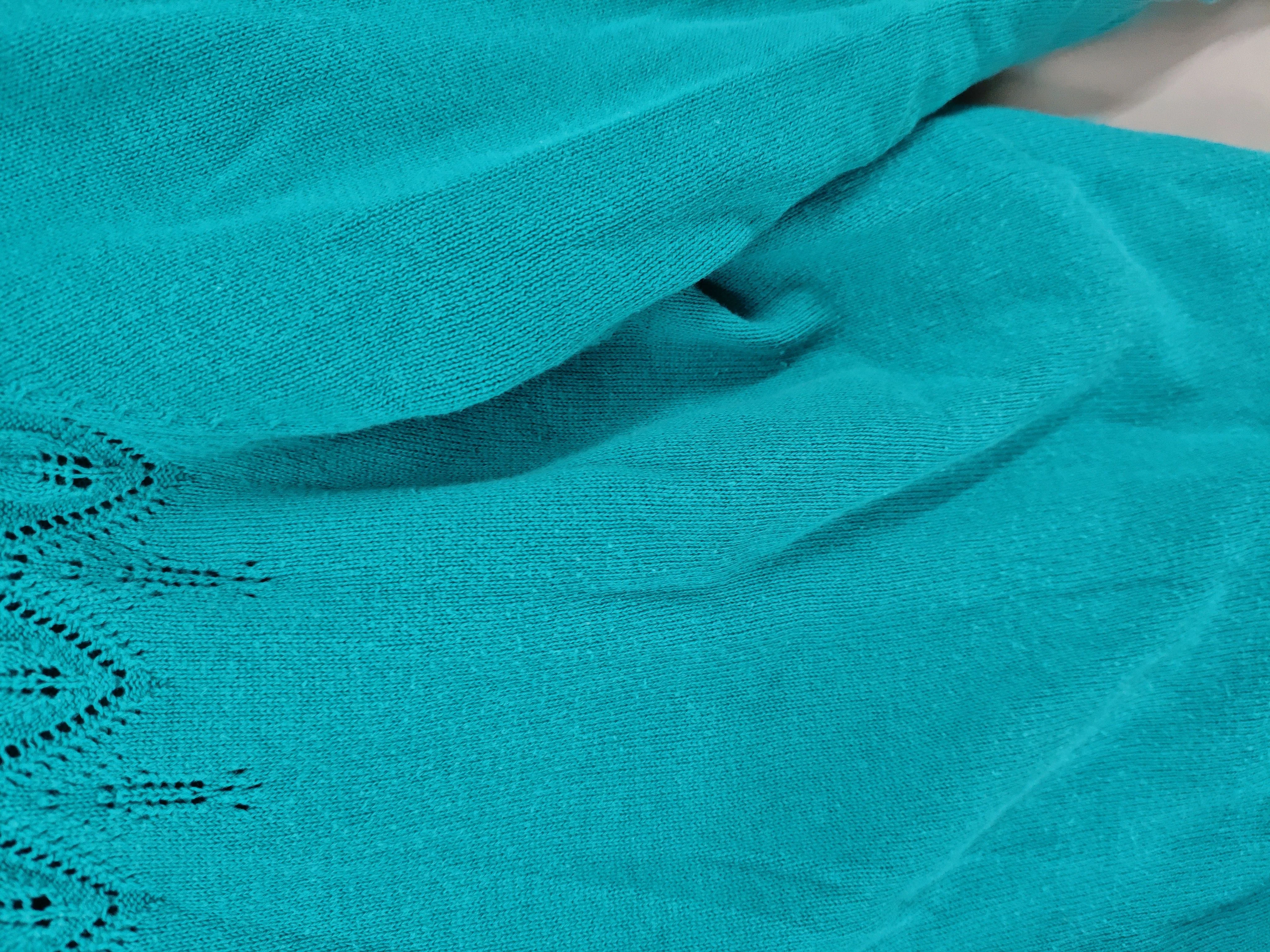 Monsoon Women's Cardigan UK 14 Green 100% Cotton V-Neck Cardigan - Image 5