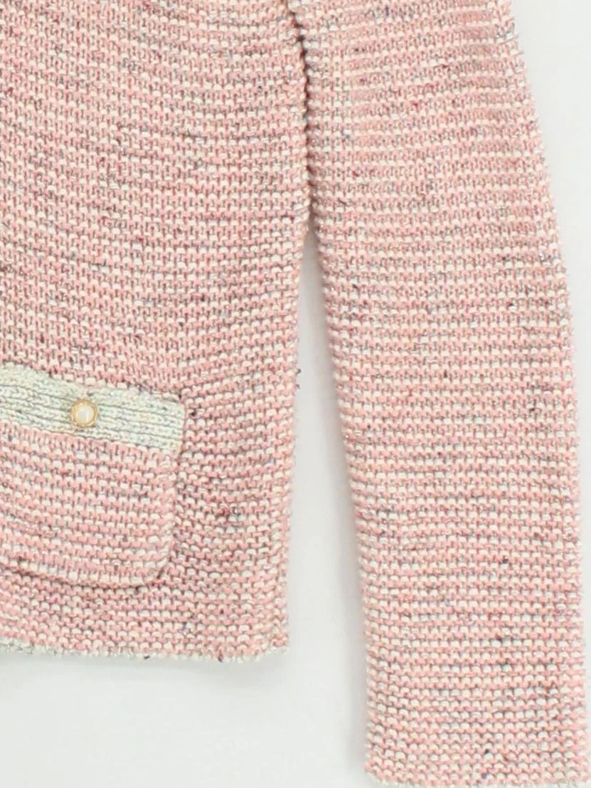 Monsoon Women's Cardigan XS Pink Acrylic with Polyester, Nylon, Other Cardigan - Image 4