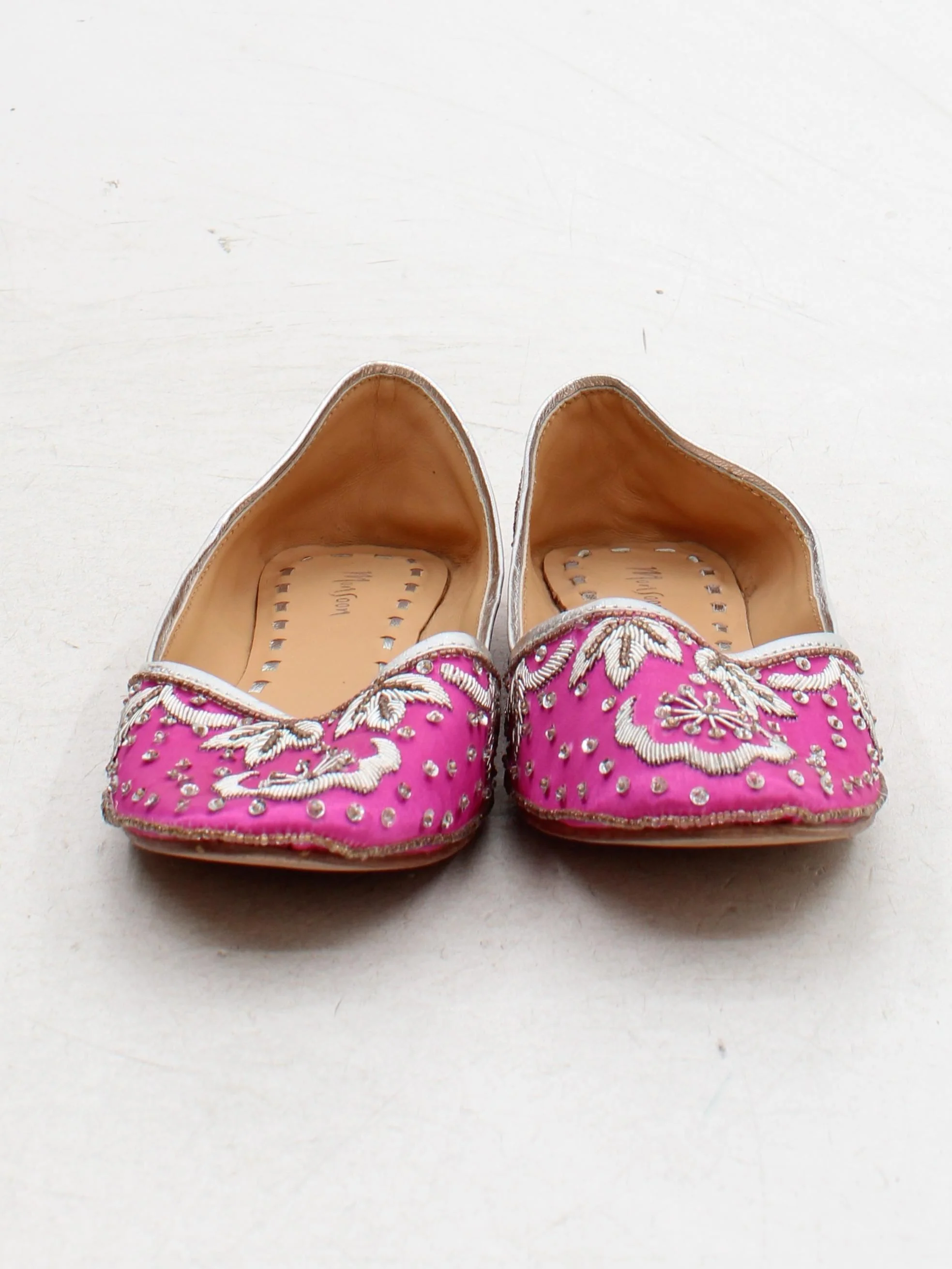 Monsoon Women's Flat Shoes UK 6 Pink 100% Other Ballet - Image 2