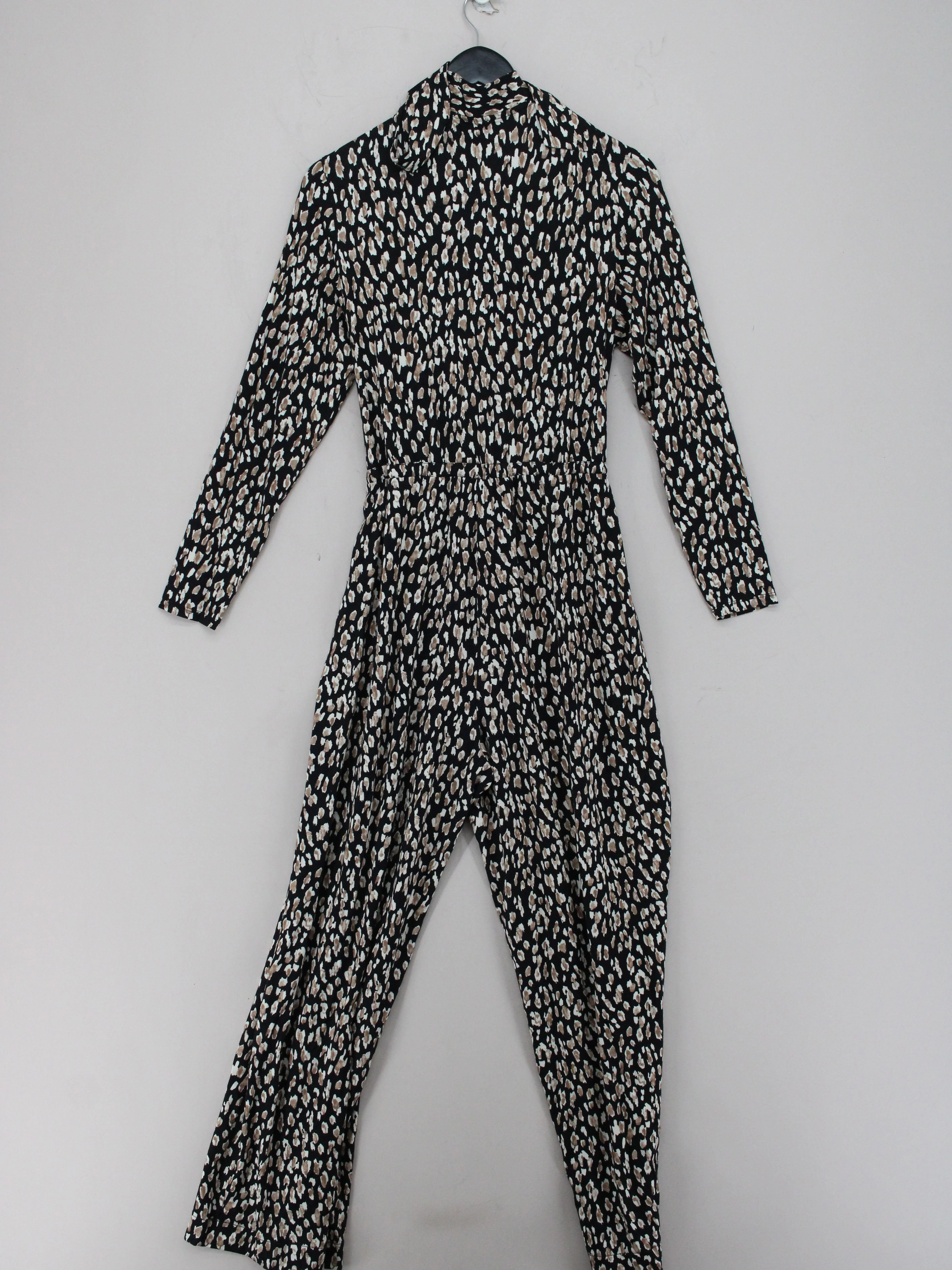 Monsoon Women's Jumpsuit M Black Viscose with Elastane Jumpsuit - Image 2