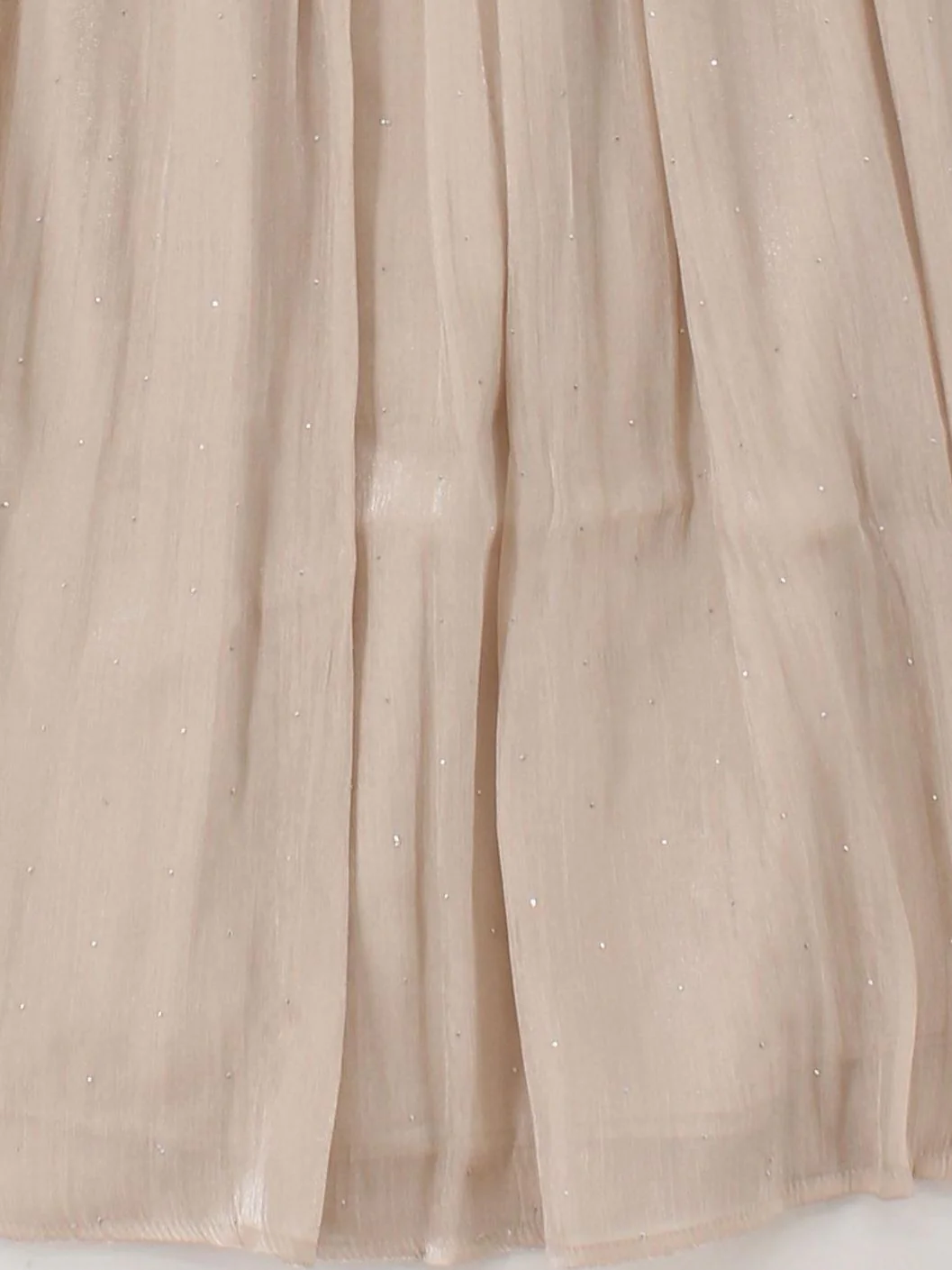 Monsoon Women's Midi Skirt S Cream 100% Polyester Midi Pleated - Image 4
