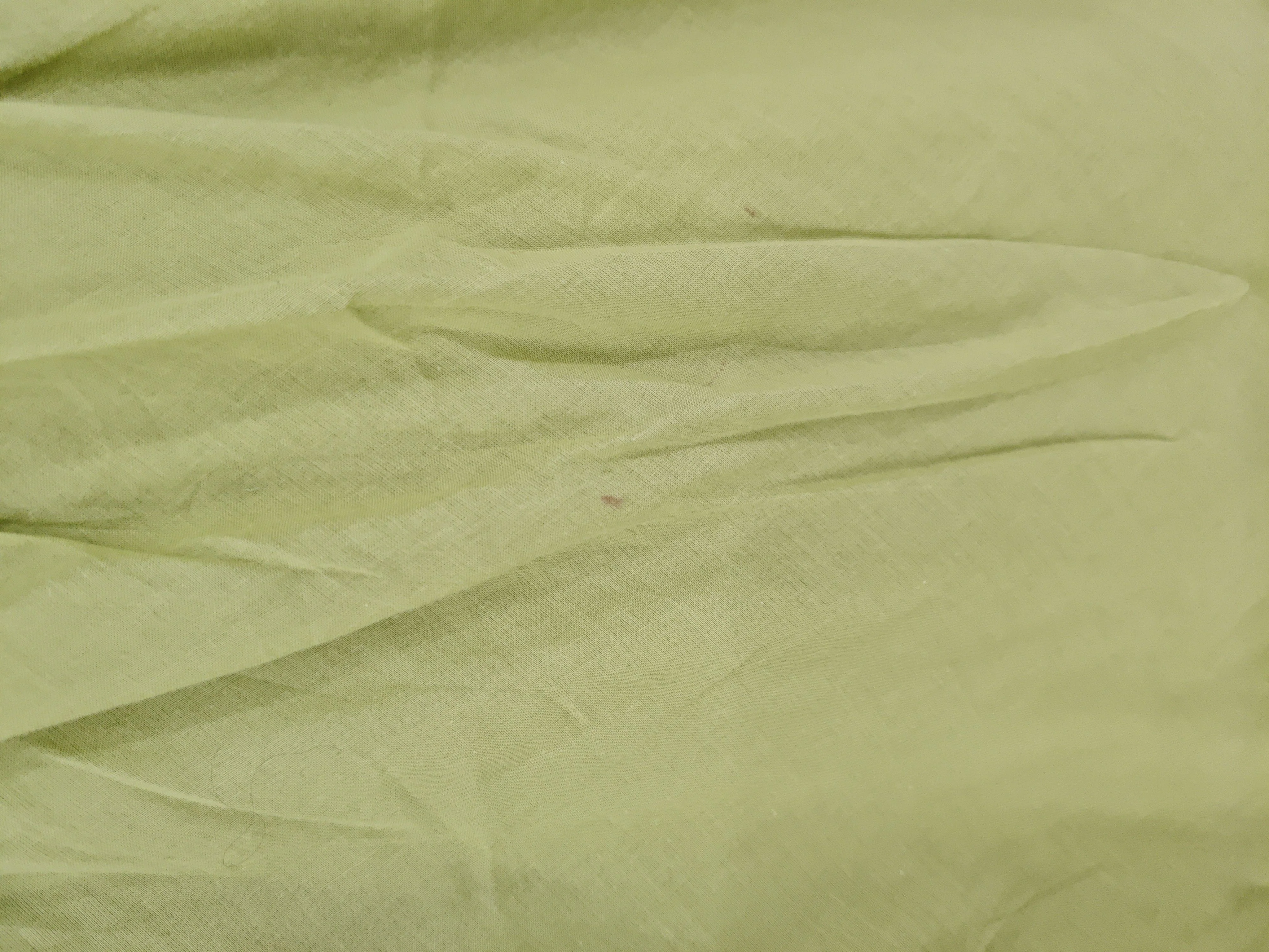 Monsoon Women's Top UK 18 Green Cotton with Silk Sleeveless Round Neck Basic - Image 5