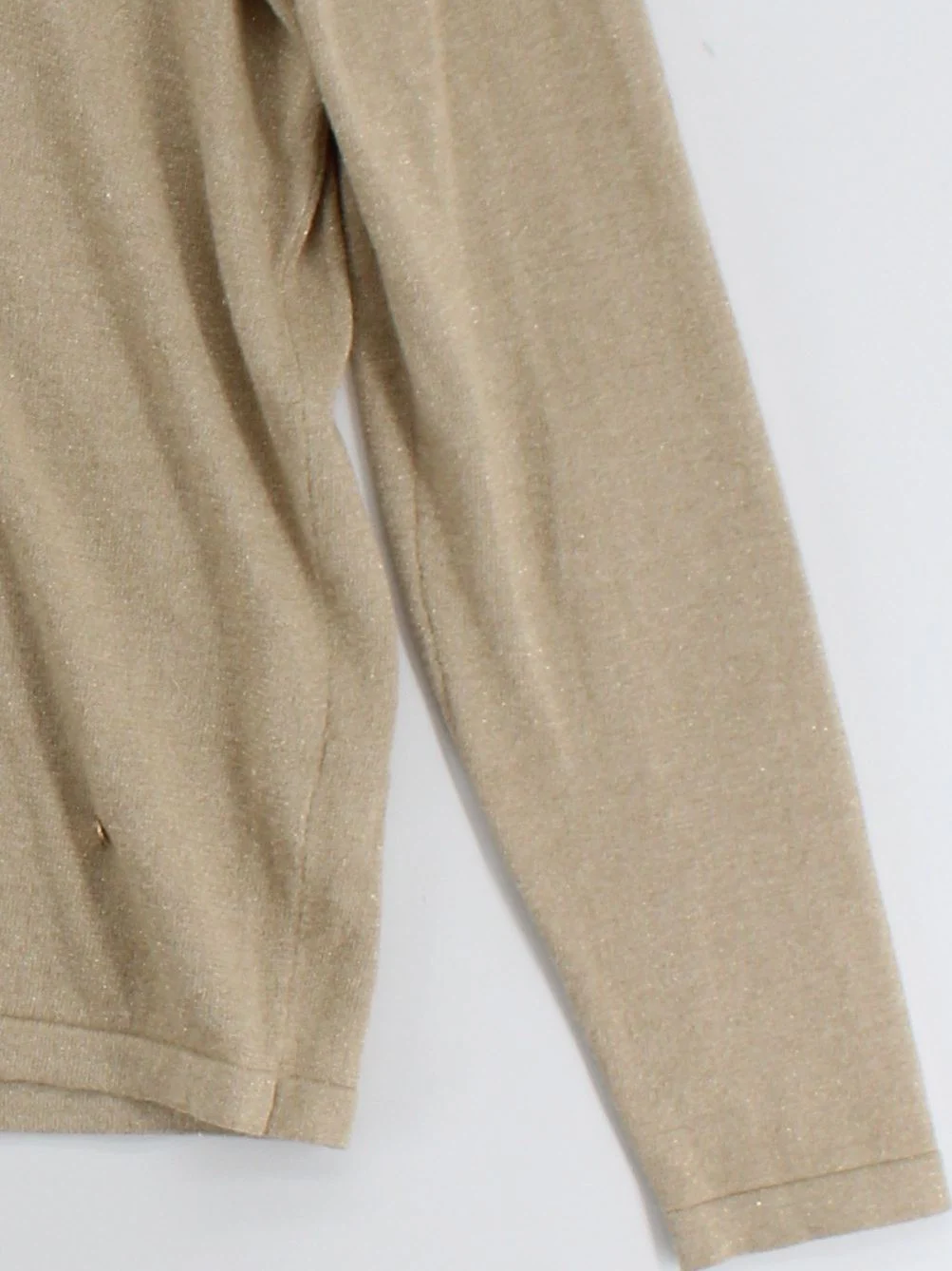 Mos Mosh Women's Polo M Tan Viscose with Cotton, Wool, Polyester, Other Basic - Image 4