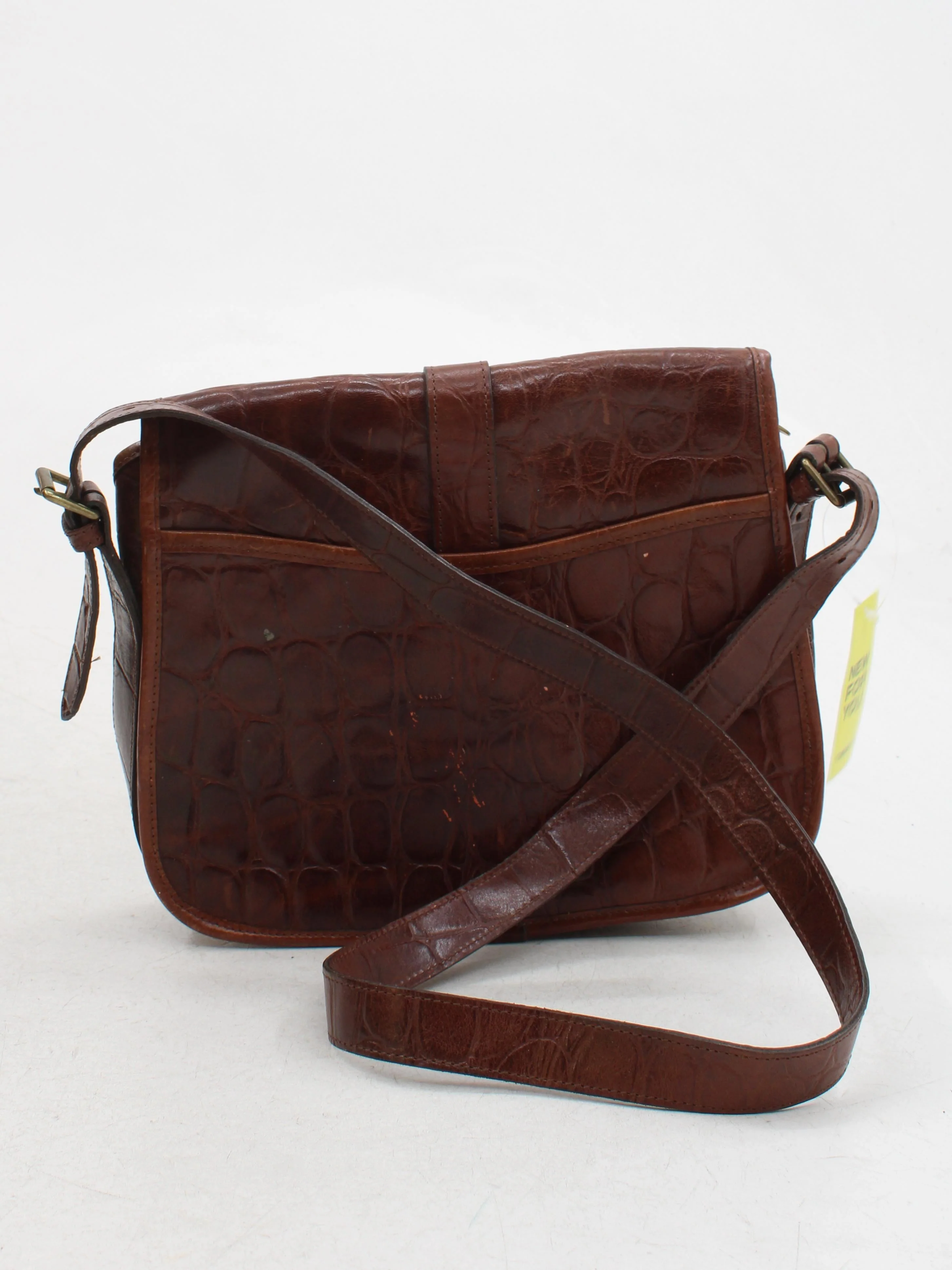 Mulberry Men's Bag Brown Animal Print 100% Leather Satchel - Image 2