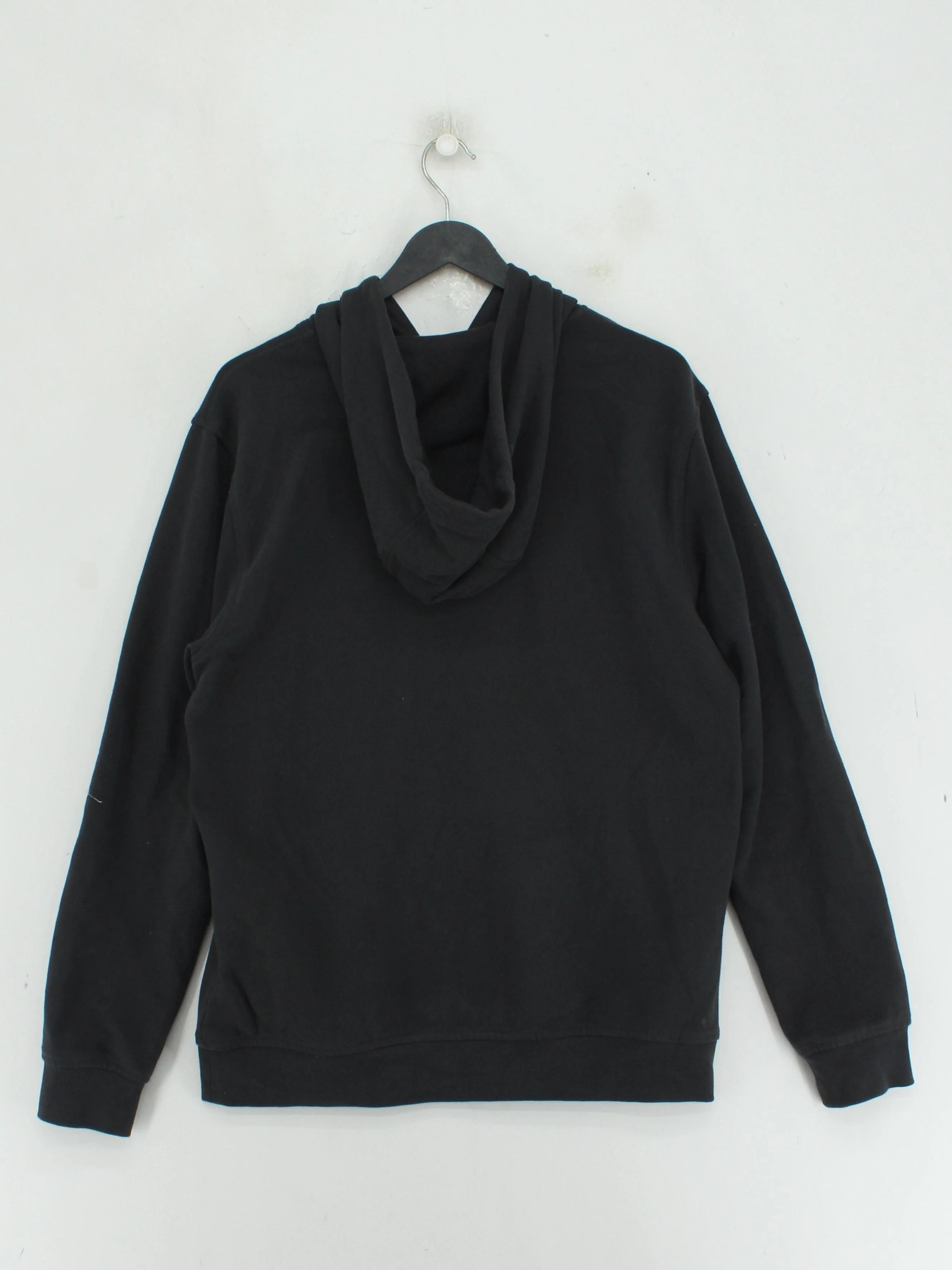 Musto Men's Hoodie M Black Graphic 100% Cotton Pullover - Image 2