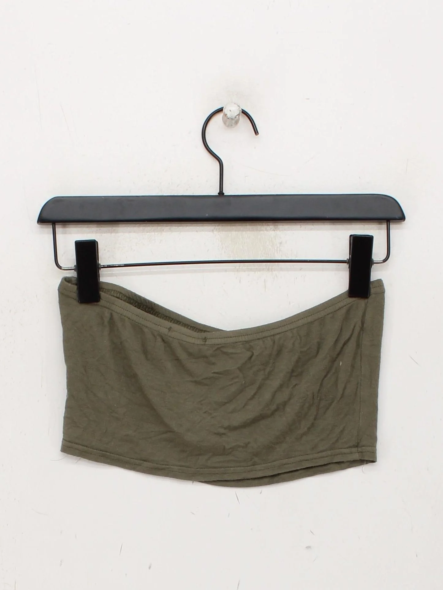 Nasty Gal Women's Top UK 10 Green Viscose with Elastane Basic - Image 2