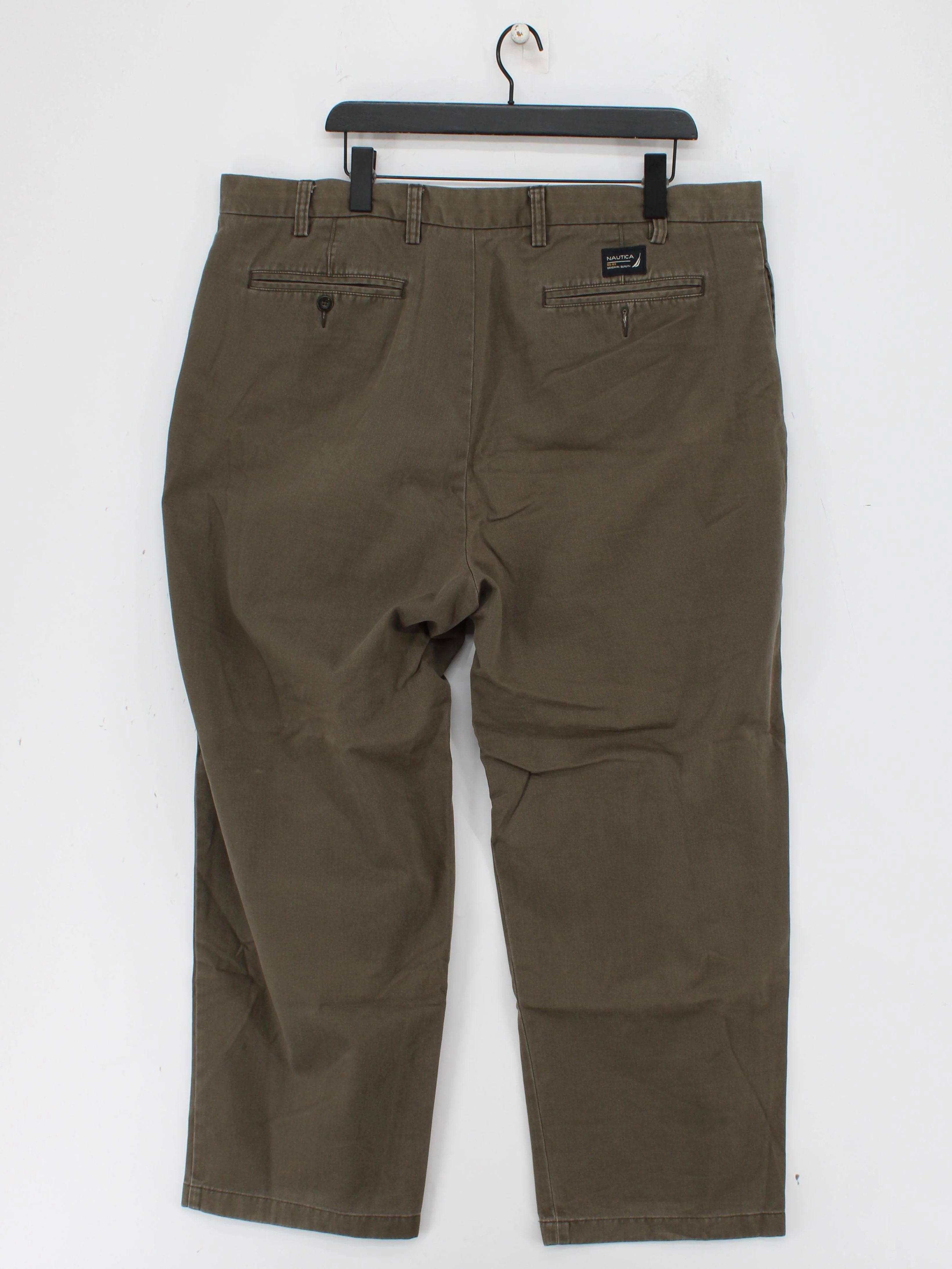Nautica Men's Trousers W 42 in Tan 100% Cotton Straight Chino - Image 2