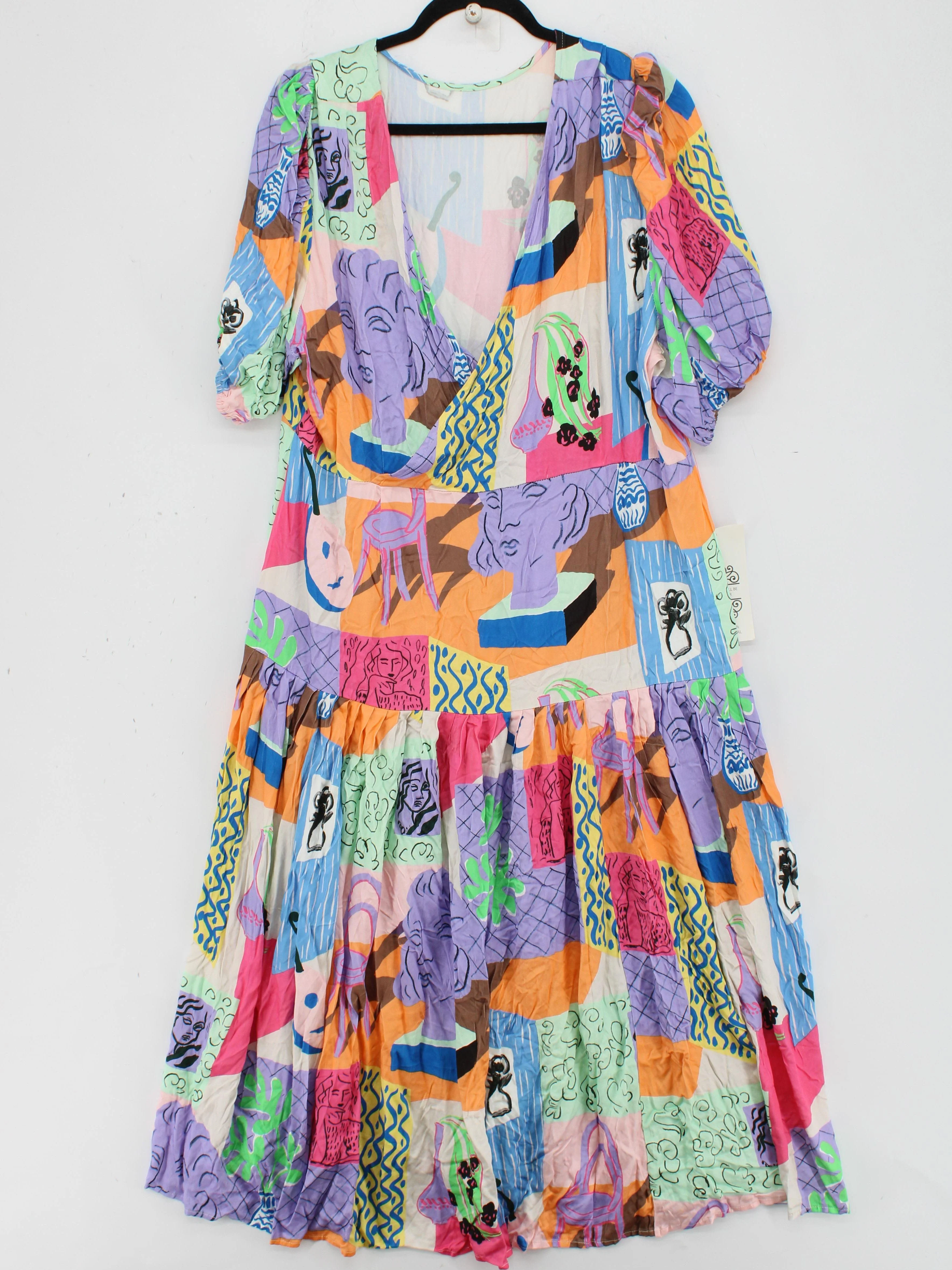 Never Fully Dressed Maxi Dress UK22 in Multi - Image 2
