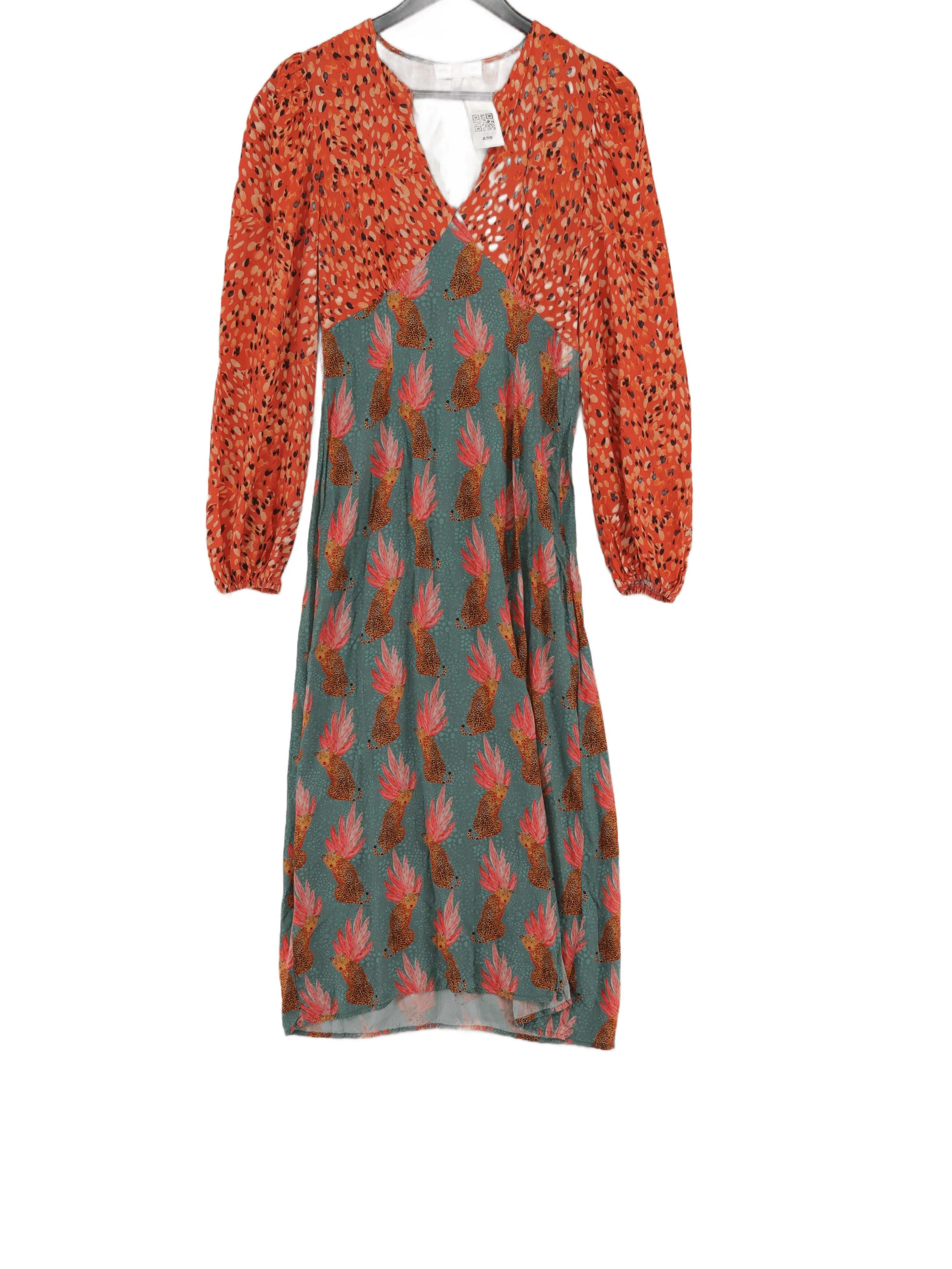 Never Fully Dressed Mini Dress UK10 in Multi