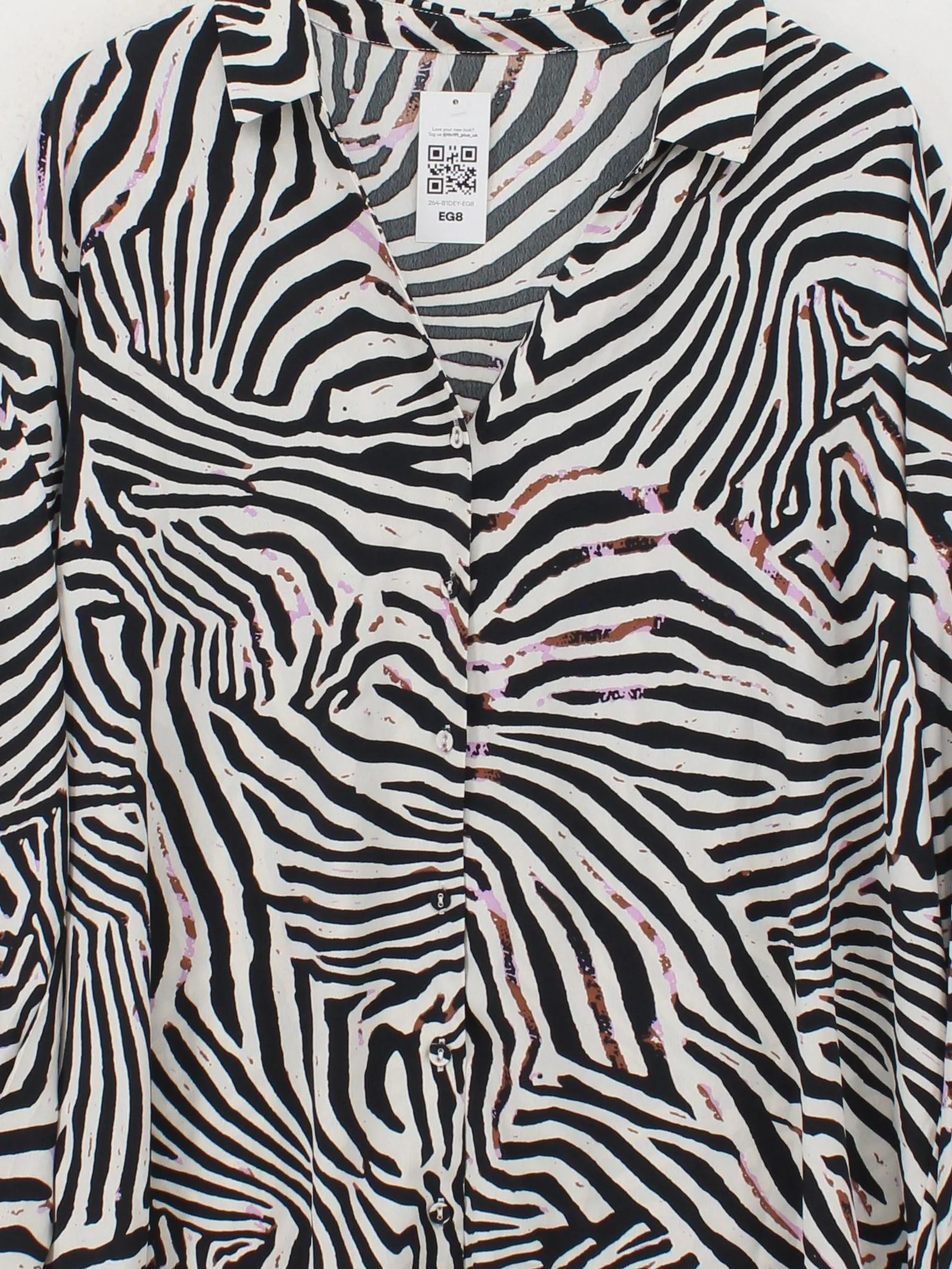 Never Fully Dressed Women's Shirt XXL Multi 100% Polyester Basic - Image 3