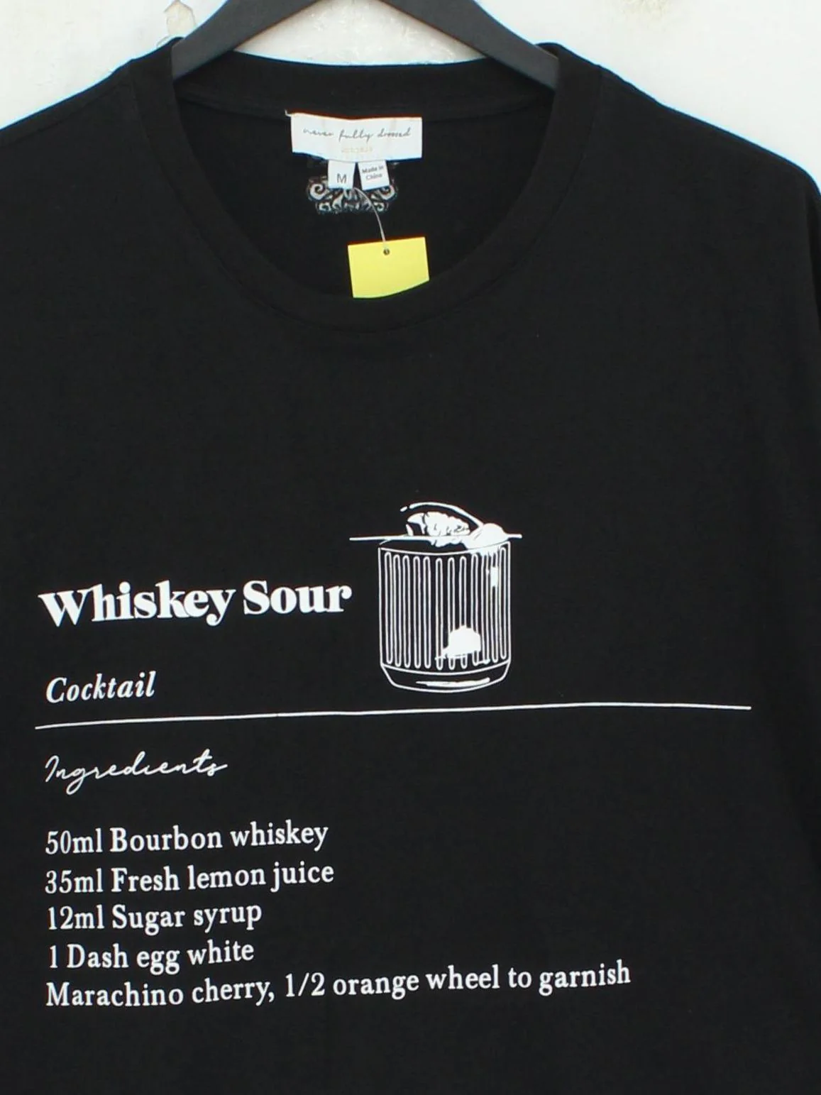 Never Fully Dressed Women's T-Shirt M Black 100% Cotton Basic - Image 3