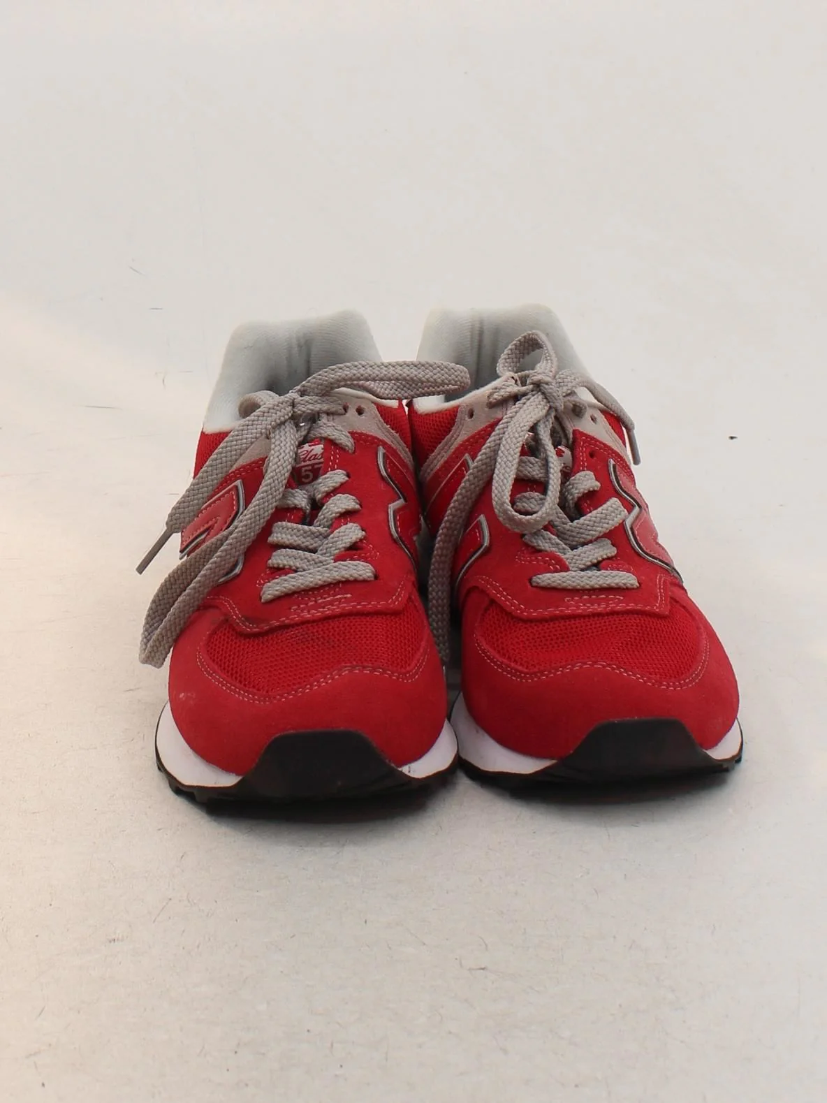 New Balance 574 Women's Trainers 574 UK6 in Red - Image 2
