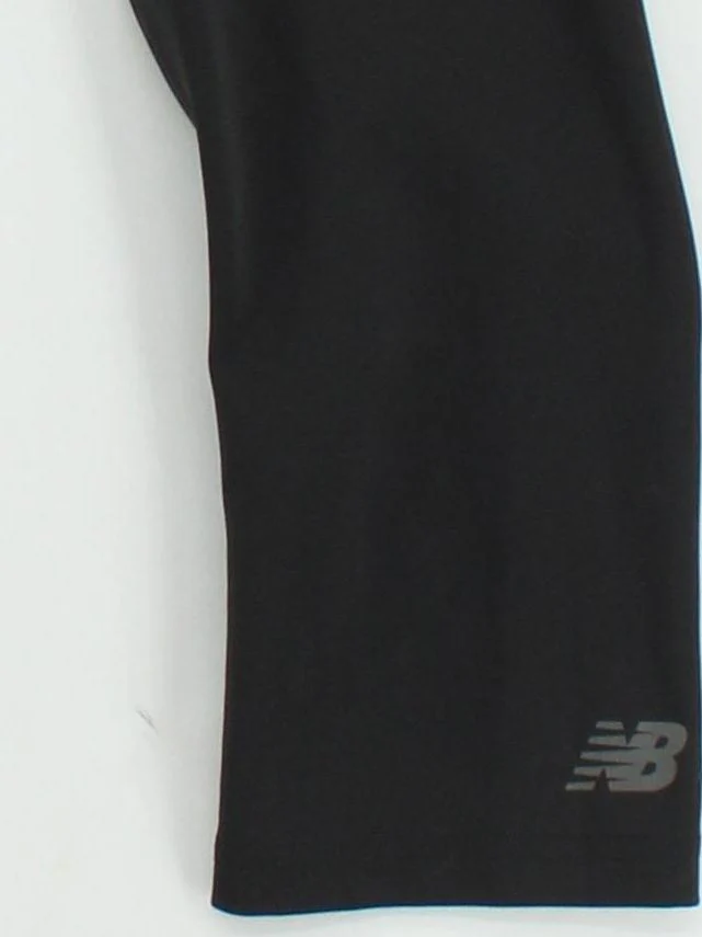 New Balance Women's Leggings M Black Polyester with Elastane Capri - Image 4