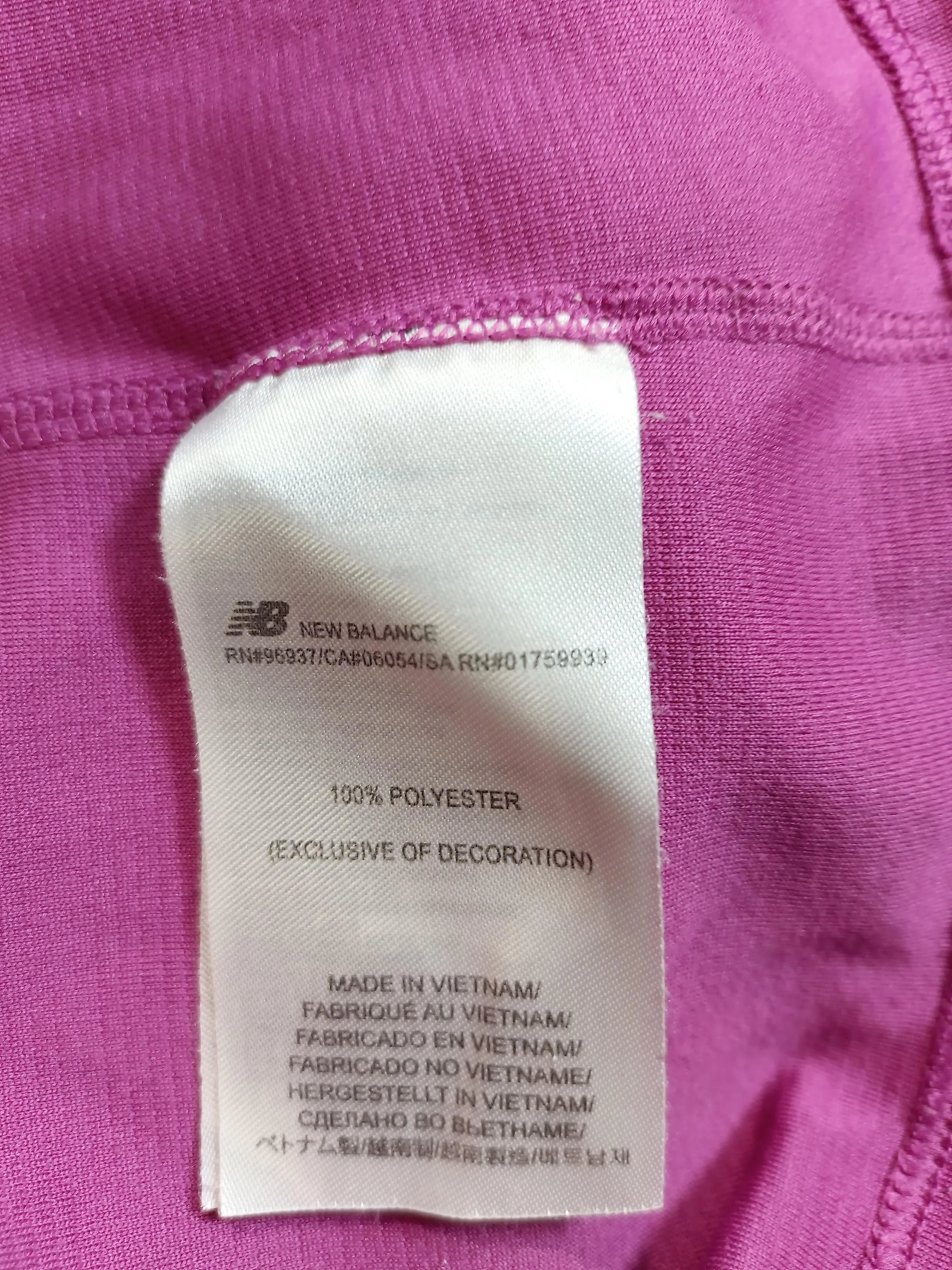 New Balance Women's Loungewear S Pink 100% Polyester Basic - Image 9