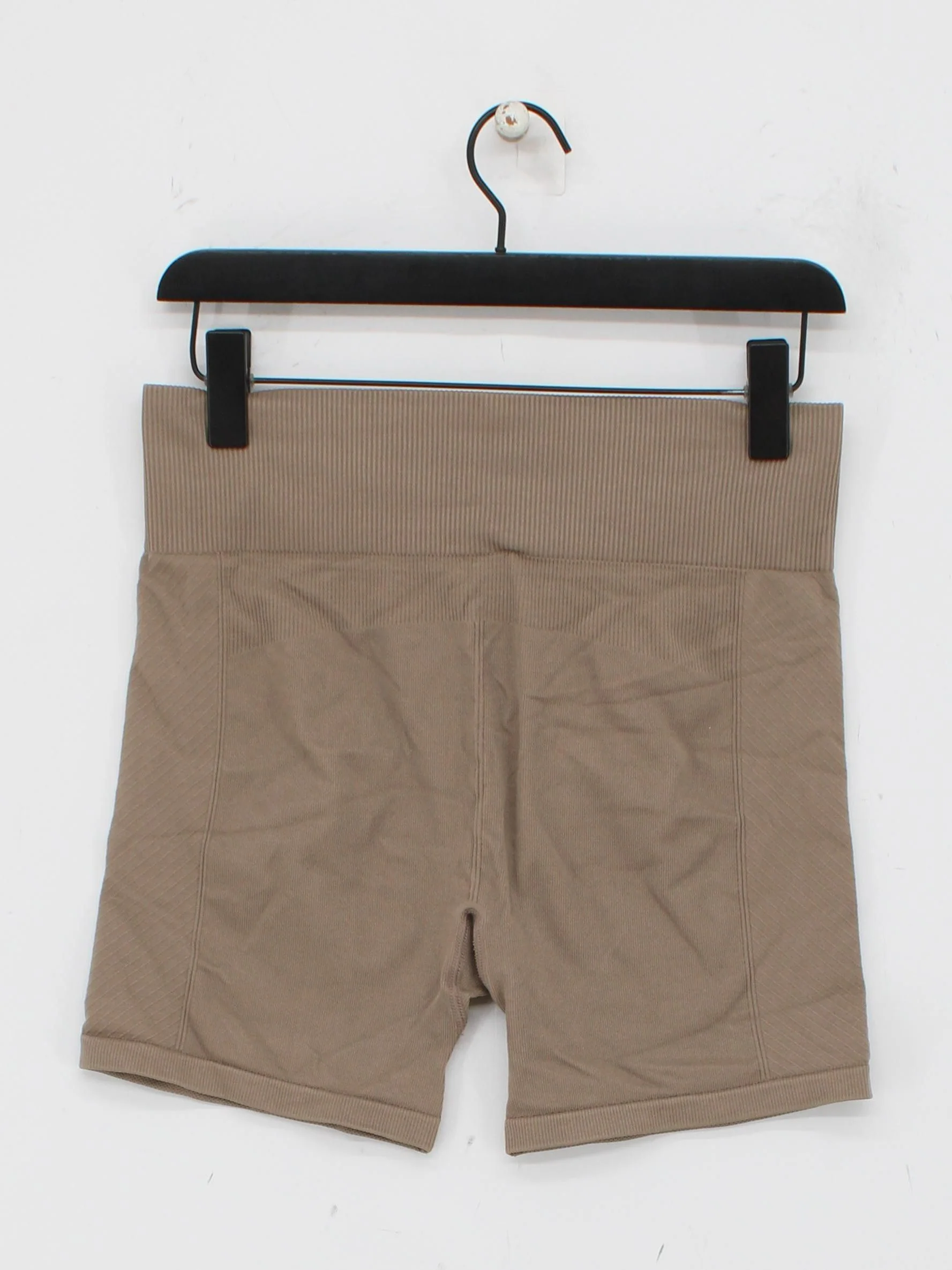 New Balance Women's Shorts L Brown Polyester with Spandex Sweat - Image 2