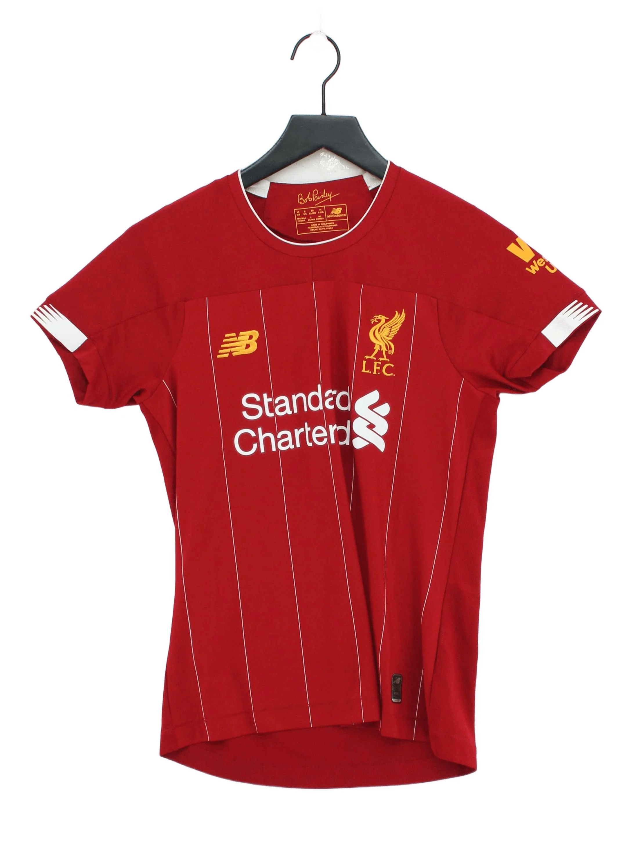 New Balance Women's Top UK 10 Red 100% Polyester Basic
