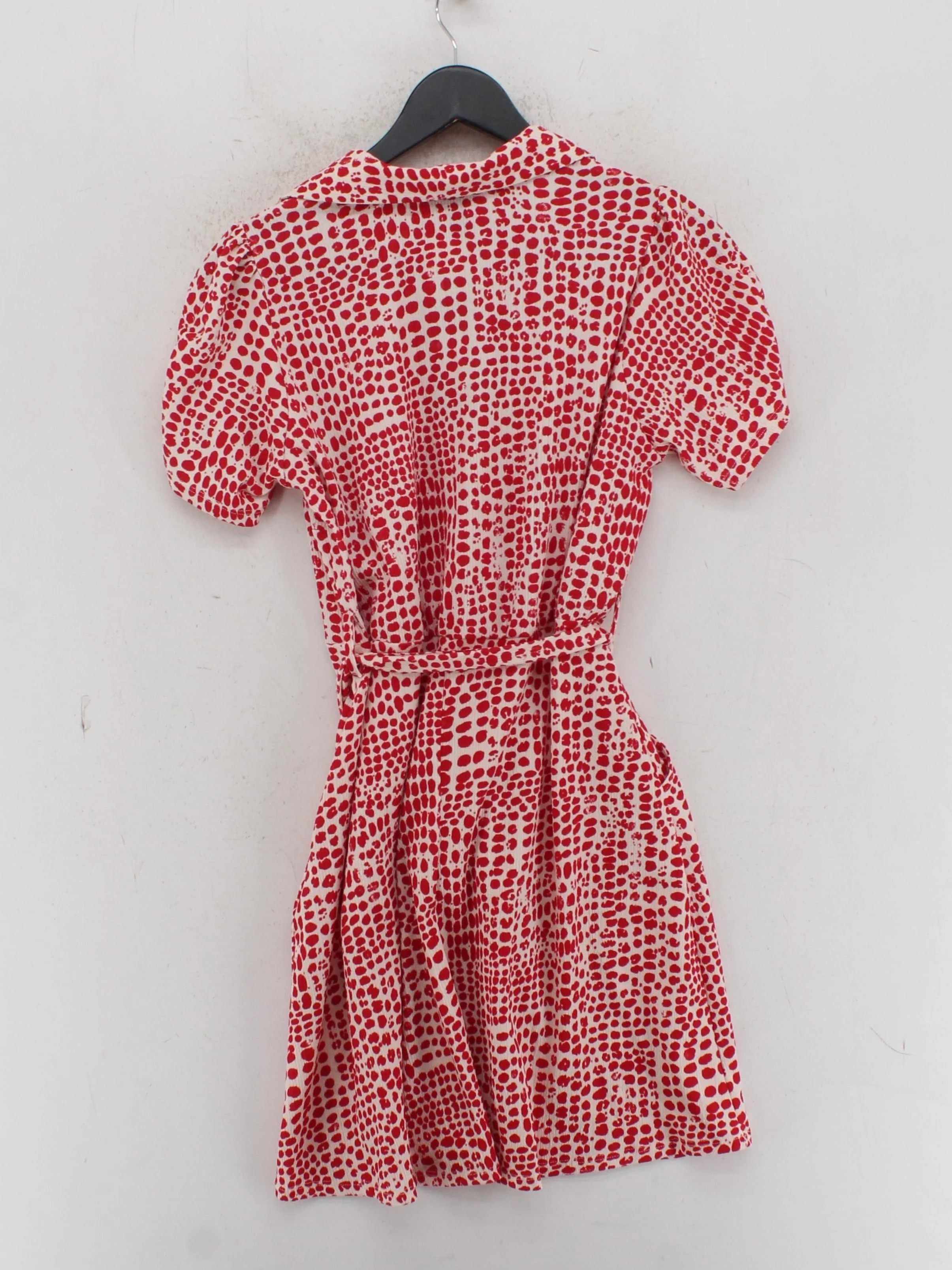 New Look Shirt Mini Dress UK12 in Red - Image 2