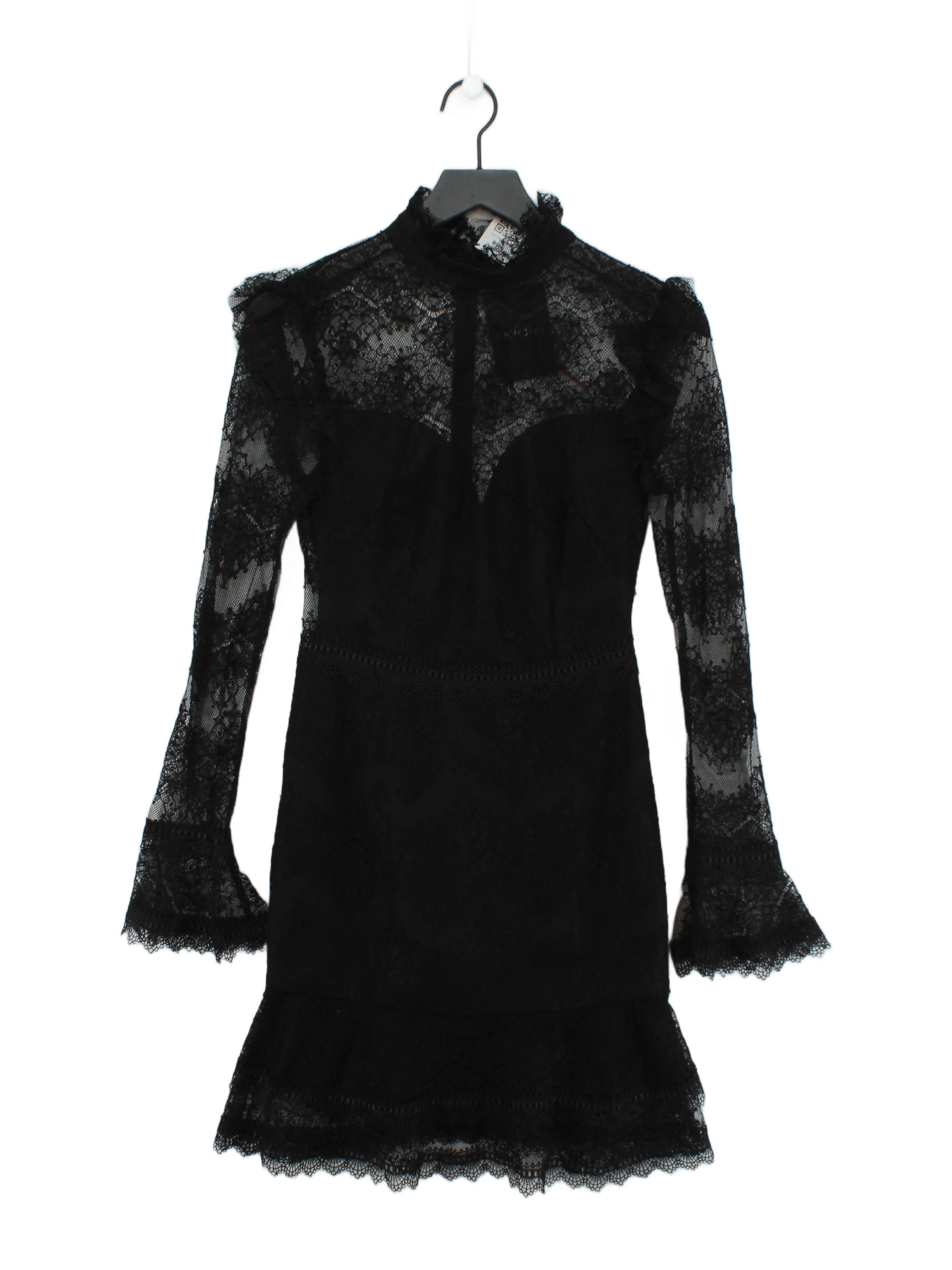 Nicholas Mini Dress UK4 in Black