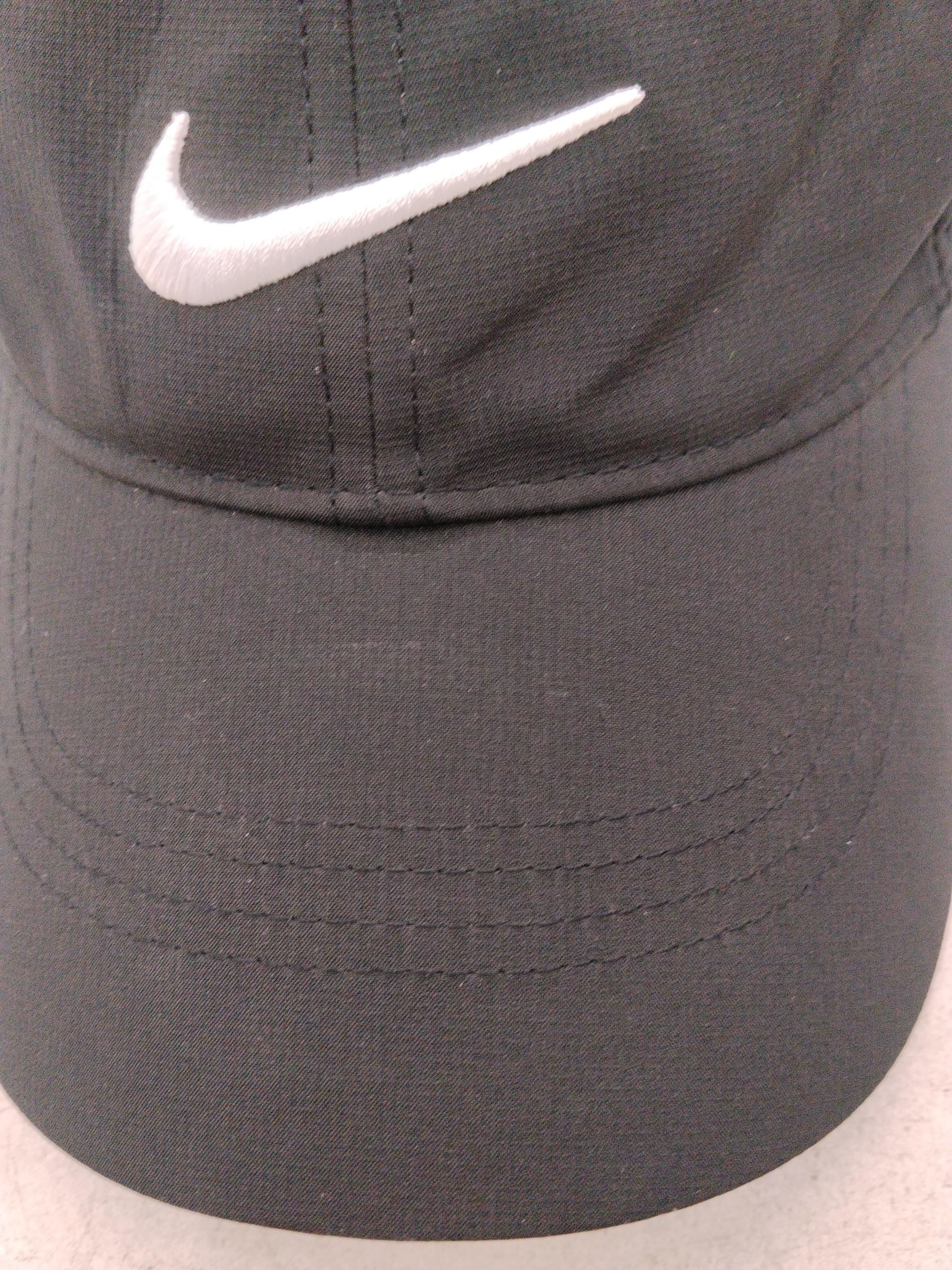 Nike Men's Hat M Black 100% Polyester Baseball Cap - Image 3