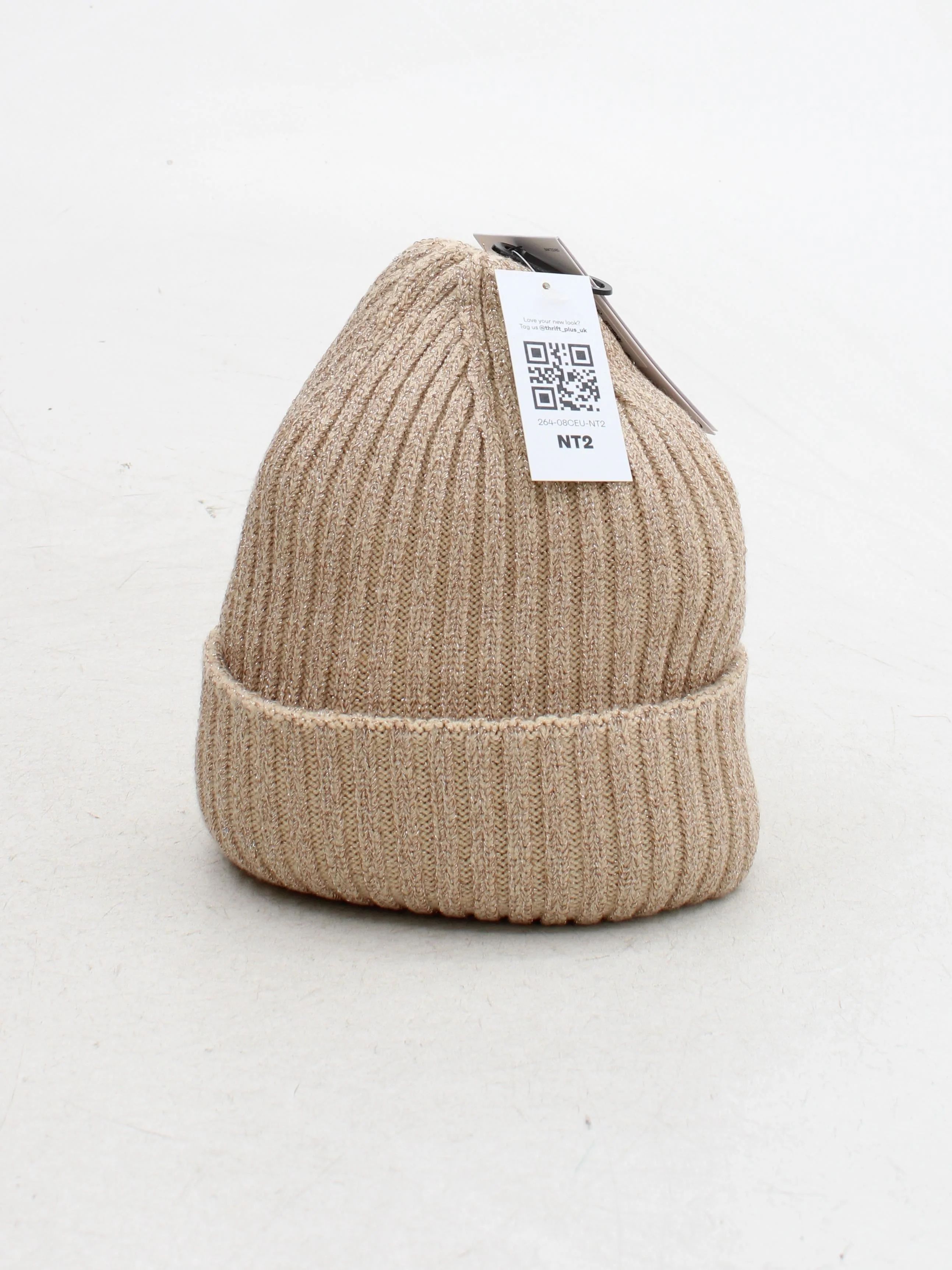 Nike Men's Hat M Tan 100% Nylon Beanie - Image 2